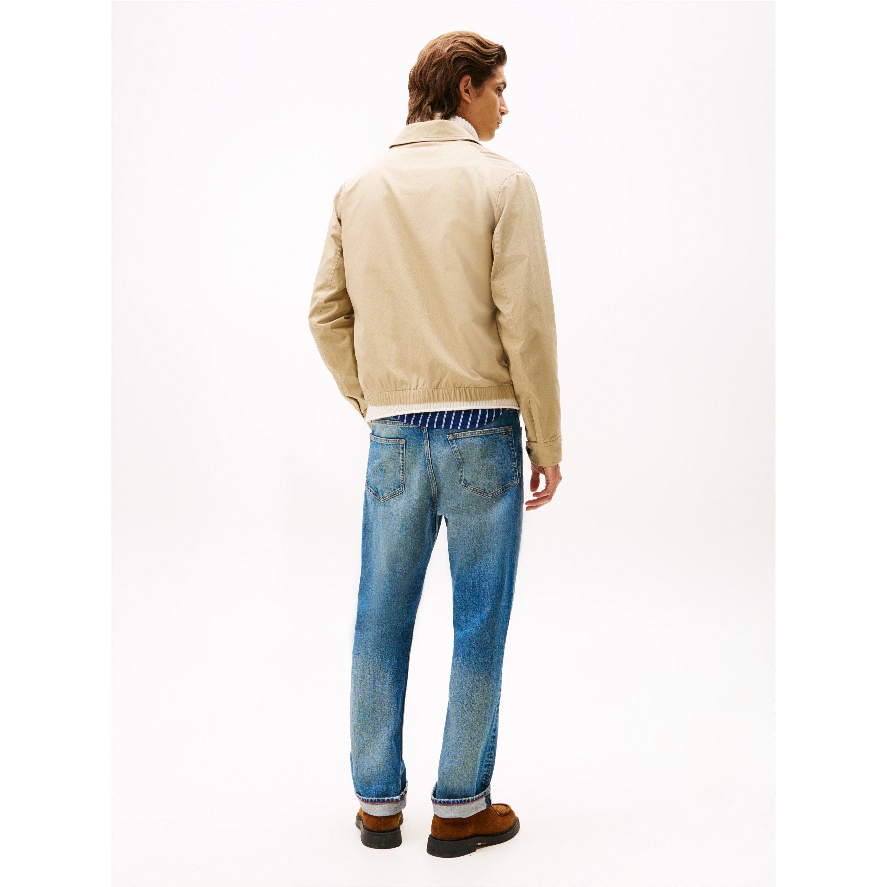 Khaki RFO - Tommy Hilfiger - Men's Cotton Harrington Jacket - 4