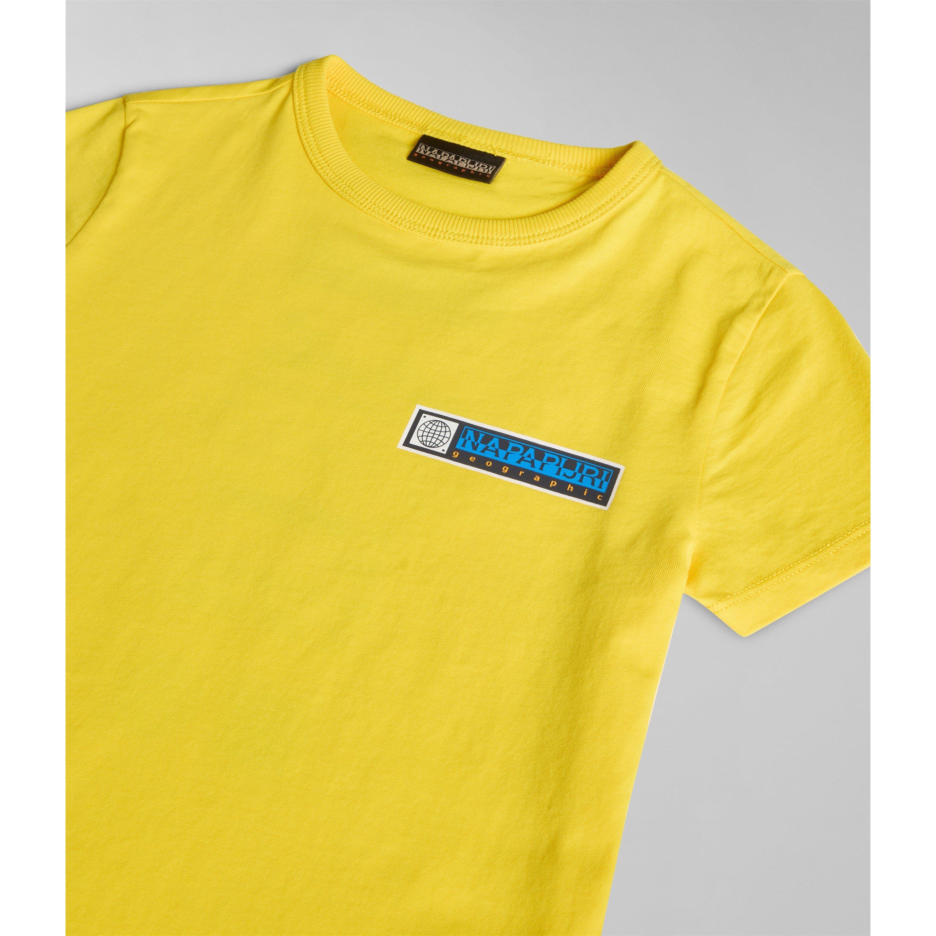 Yellow Y1K - Napapijri - Unisex Kids' Liard Regular Fit T-Shirt - 2