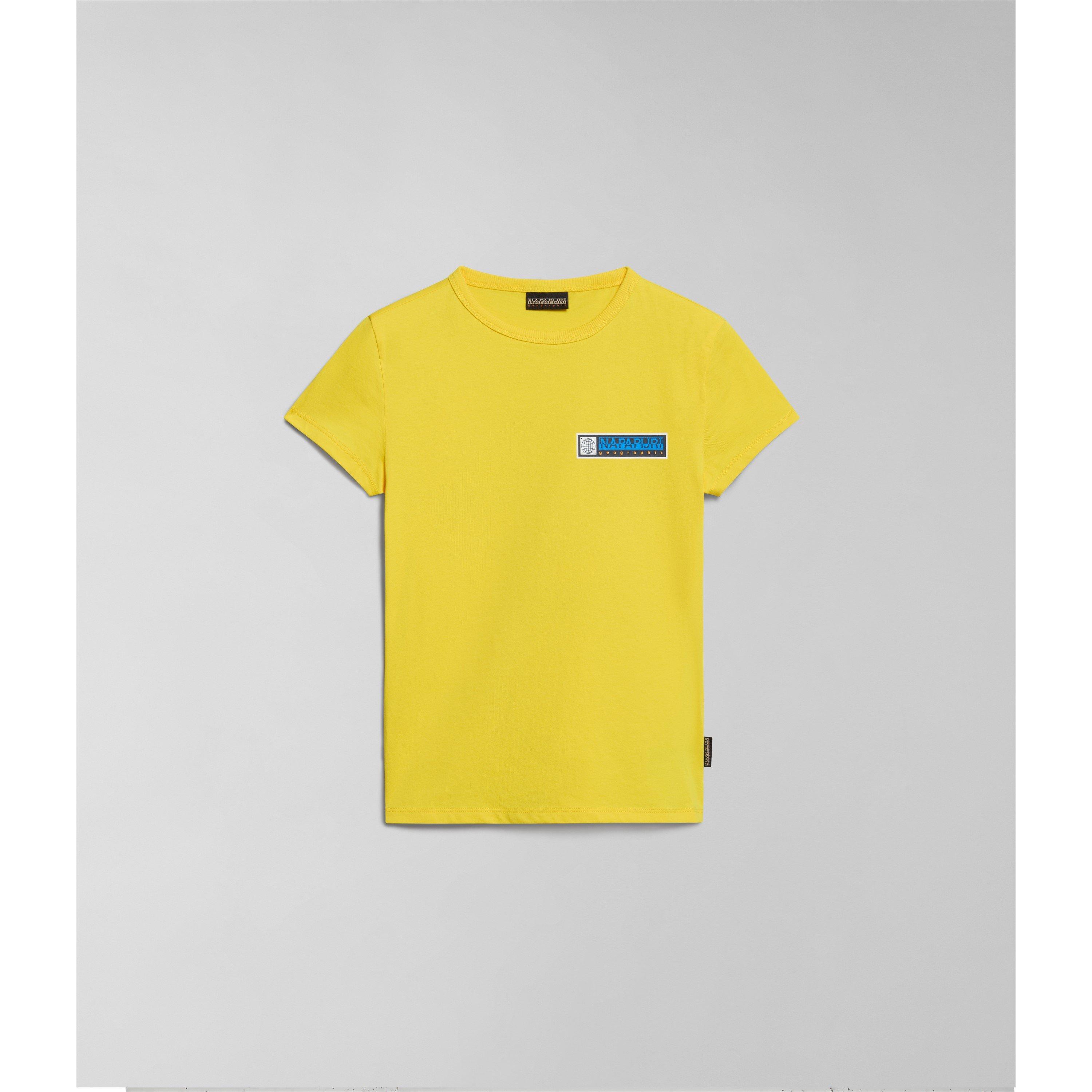 Yellow Y1K - Napapijri - Unisex Kids' Liard Regular Fit T-Shirt - 4