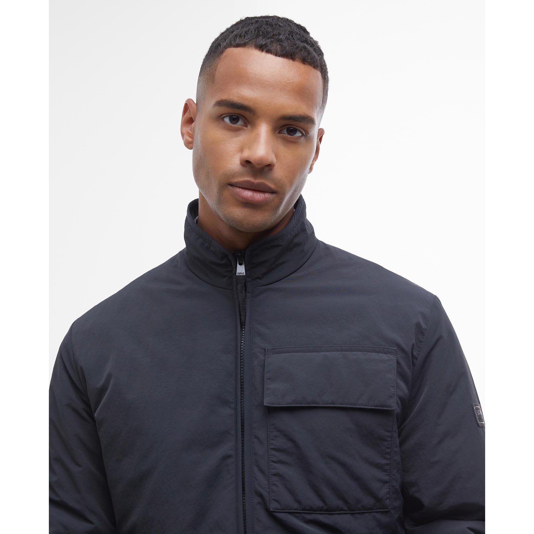 Black BK11 - Barbour International - Glenton Quilted Jacket - 4