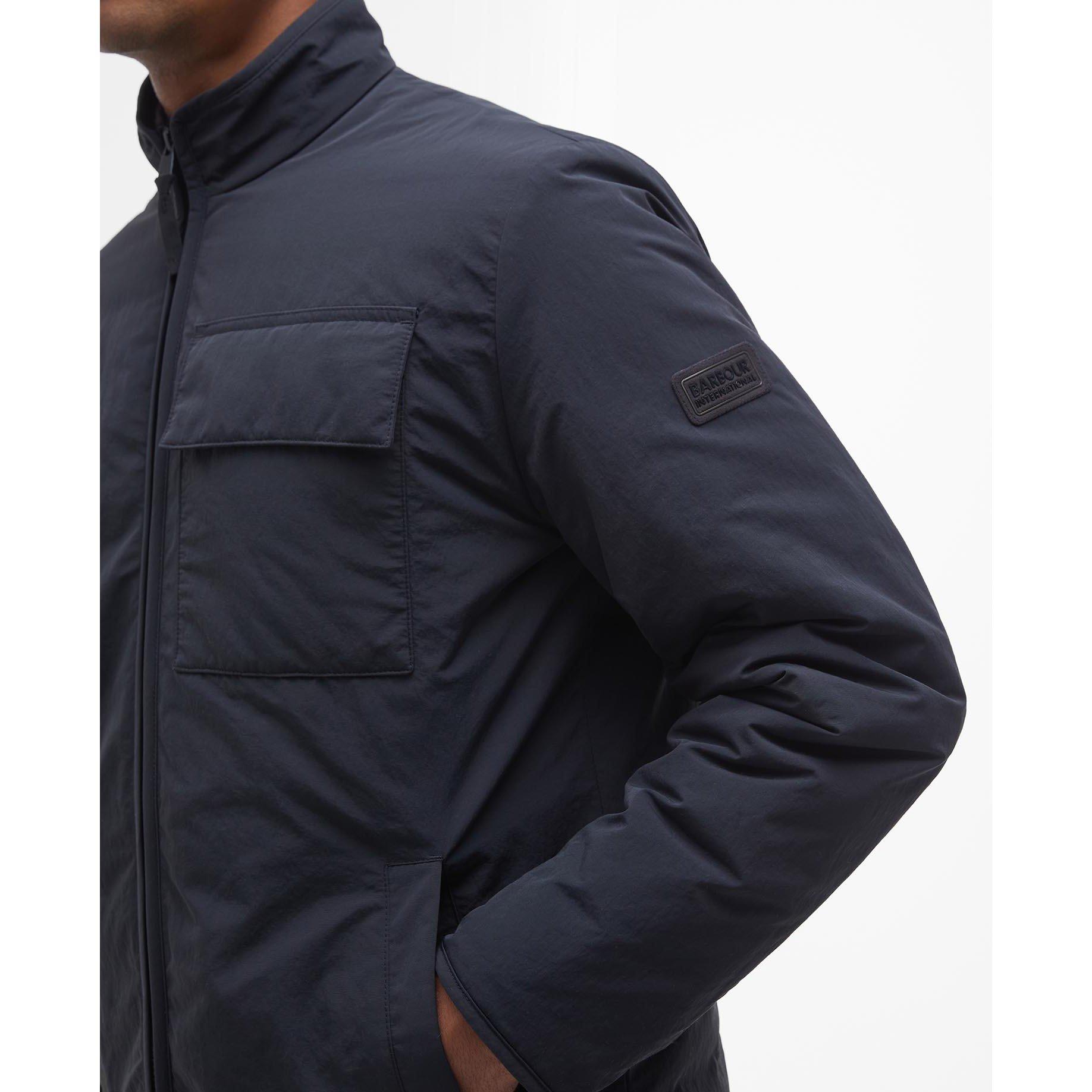 Black BK11 - Barbour International - Glenton Quilted Jacket - 5