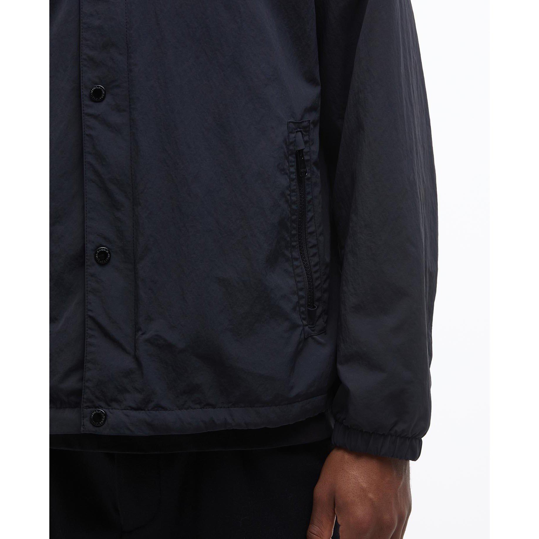 Black BK11 - Barbour International - Men's Mosswold Showerproof Lightweight Harrington Jacket - 6