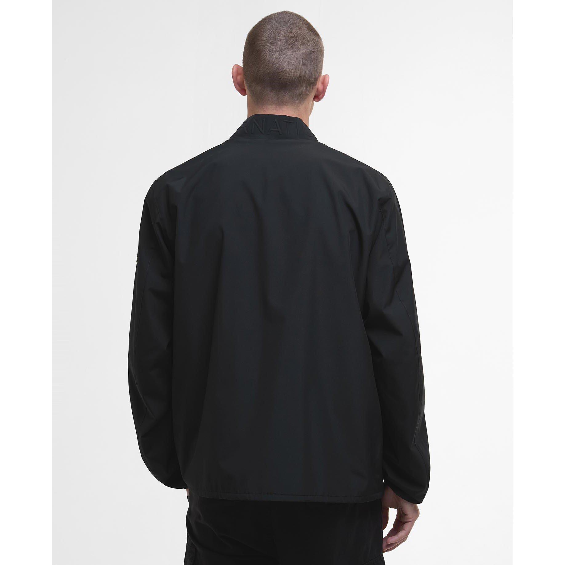 Black BK11 - Barbour International - Re-Duke Showerproof Wax Jacket - 3