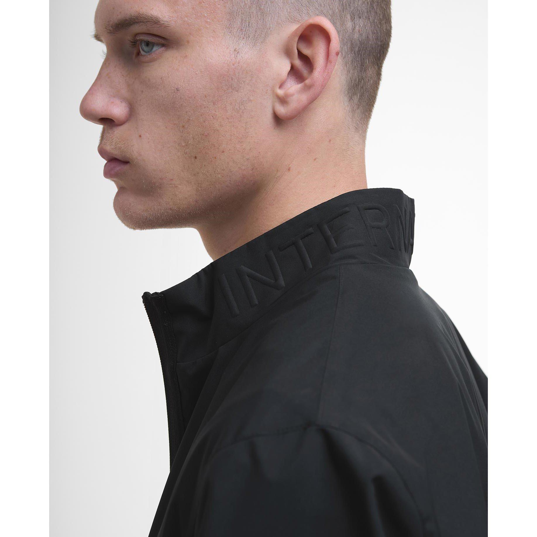 Black BK11 - Barbour International - Re-Duke Showerproof Wax Jacket - 7