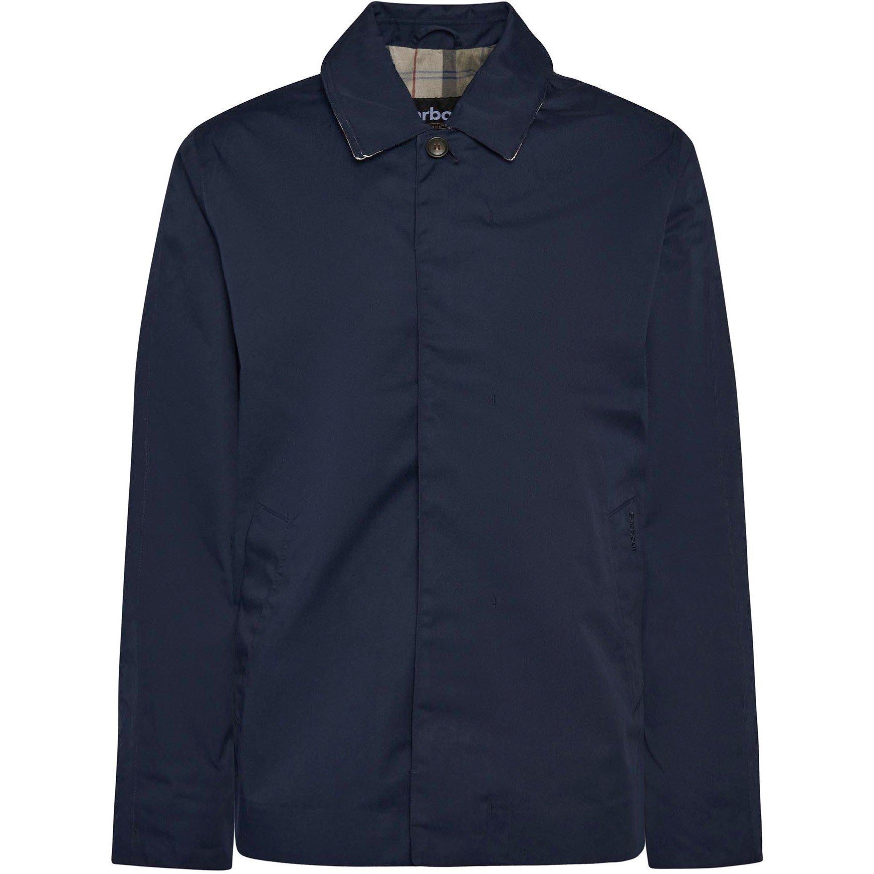 Navy NY71 - Barbour - Men's Short Rokig Waterproof Harrington Jacket - 7