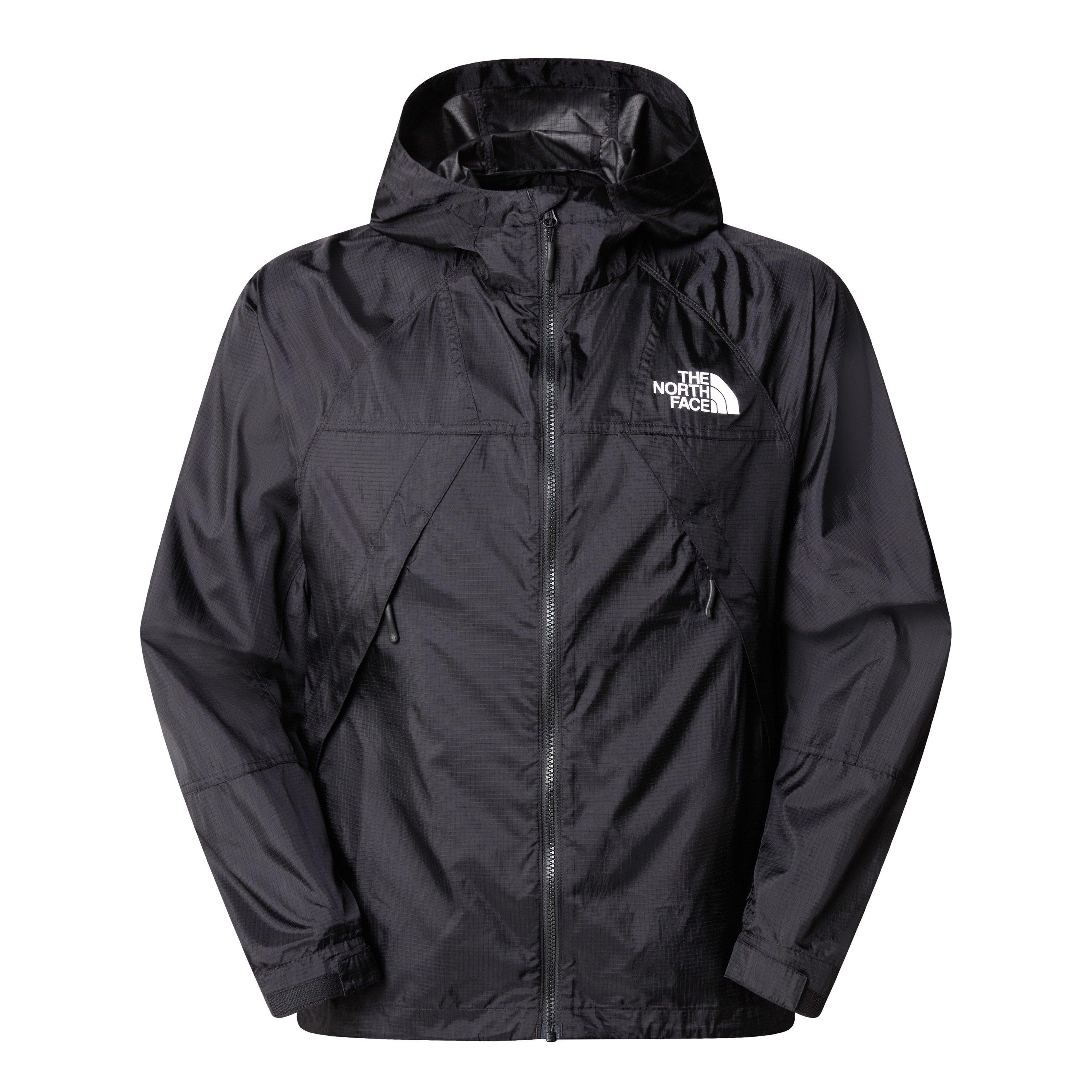 TNF Black - The North Face - Men's NSE WindWall Long Sleeve Hooded Rain Anorak - 1