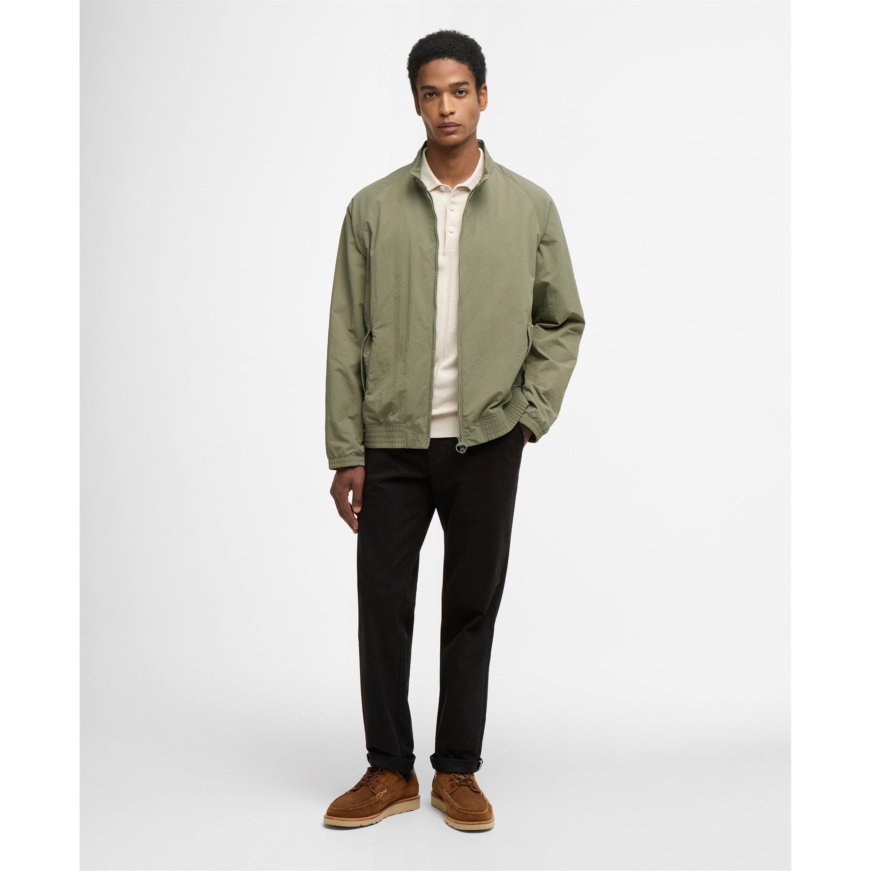 Barbour Mens Royston Hooded Long Sleeve Hip Length Rain Anorak