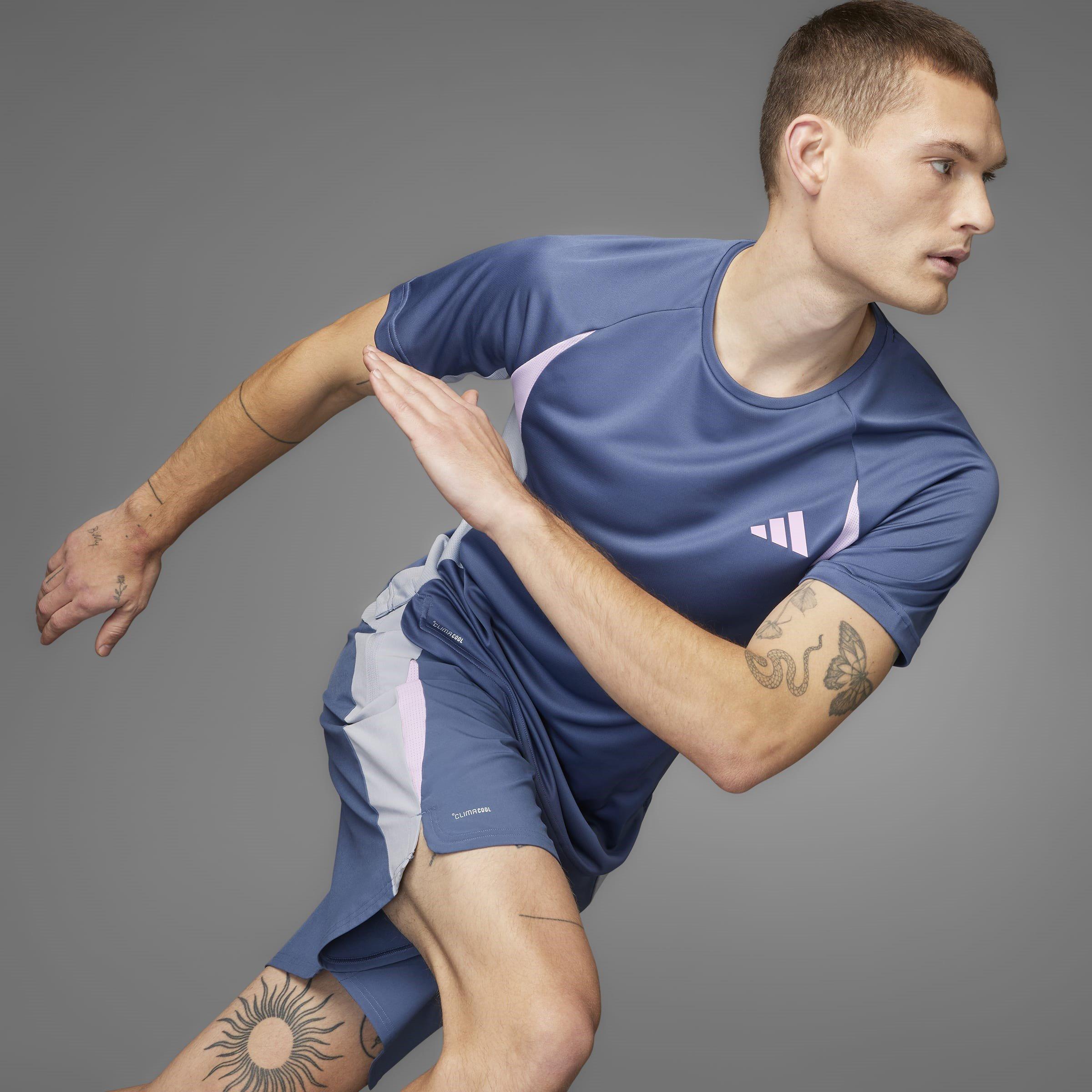 Tweedehands inkt - adidas - Climacool Colorblock T-Shirt Mens - 7