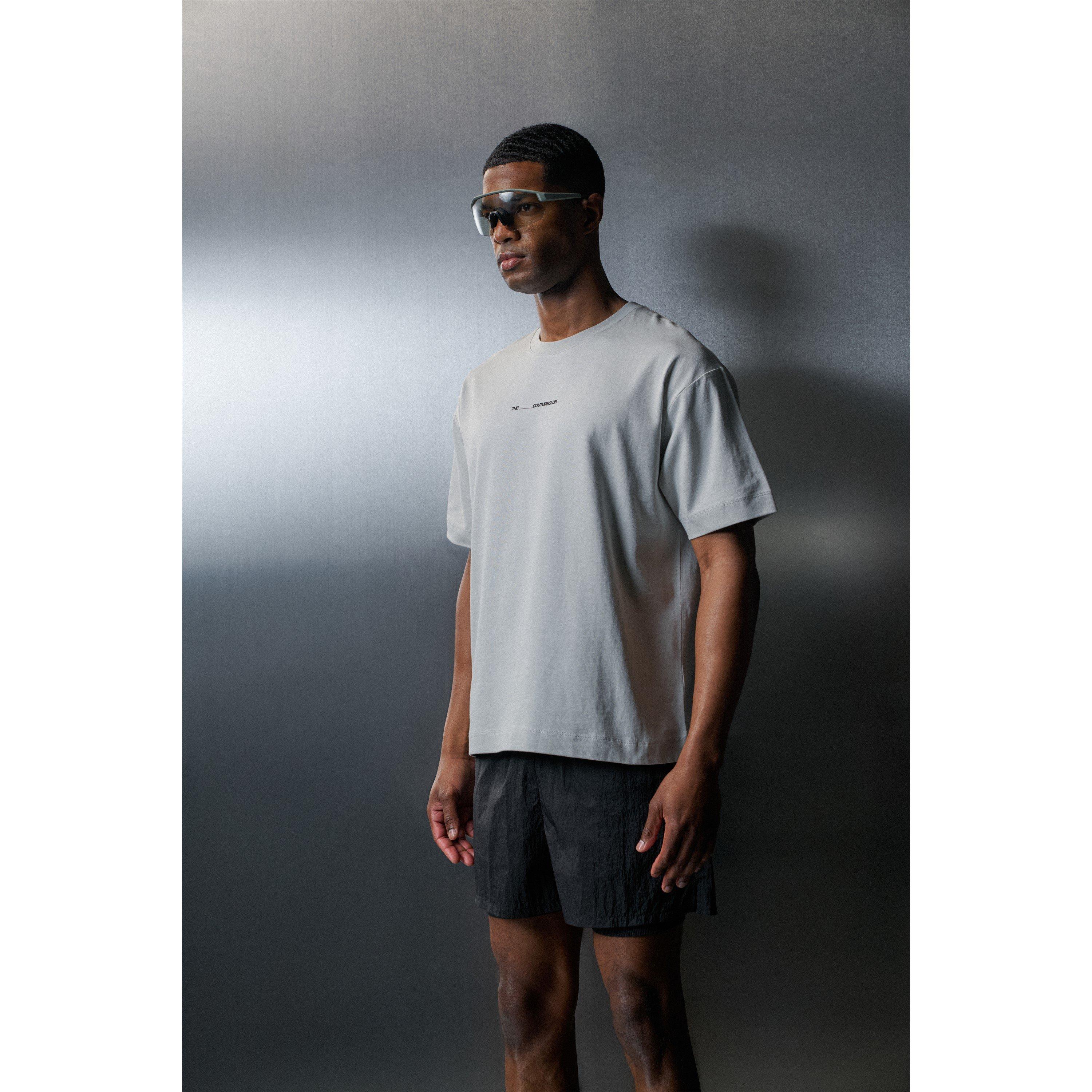 White - The Couture Club - Men's In Motion Tee Short Sleeve Performance Gym Top - 3