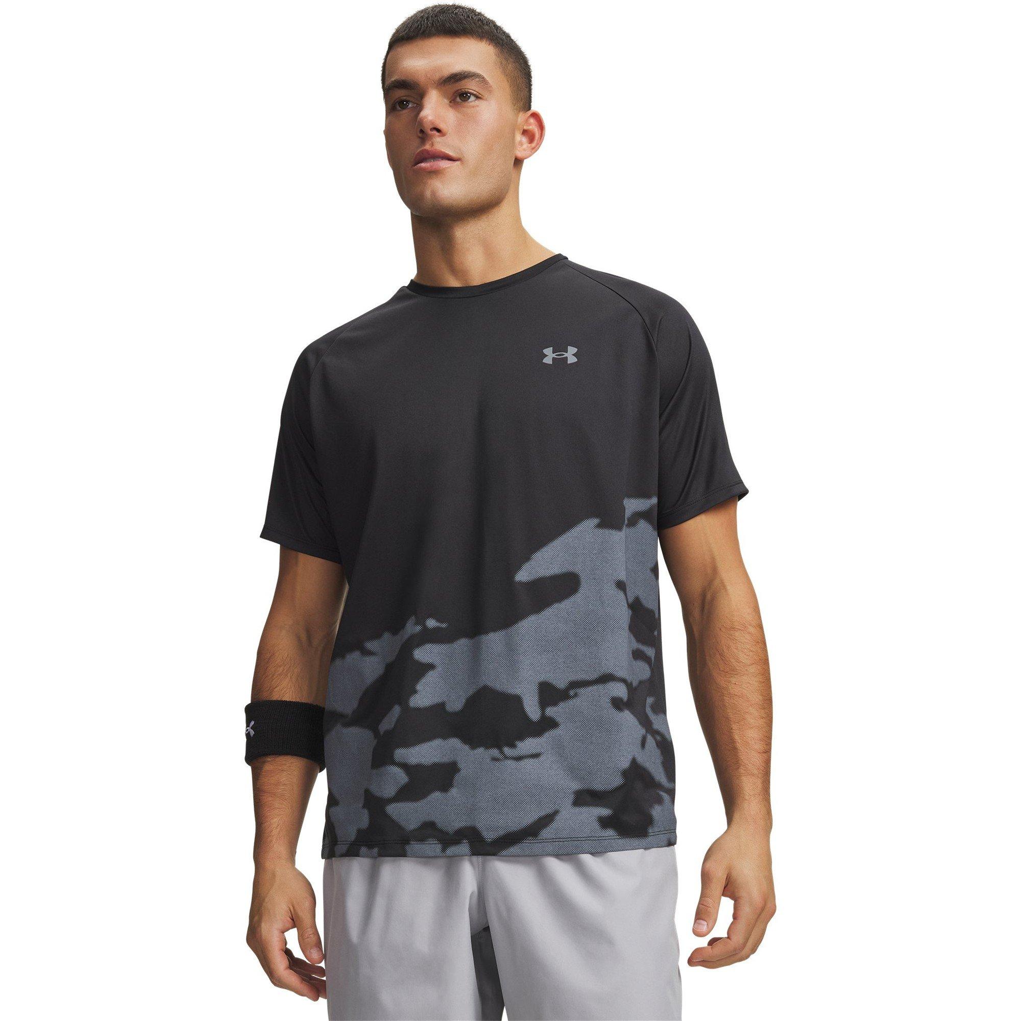 Blk/Titan Gray - Under Armour - Tech Novelty SS Sn62 - 1