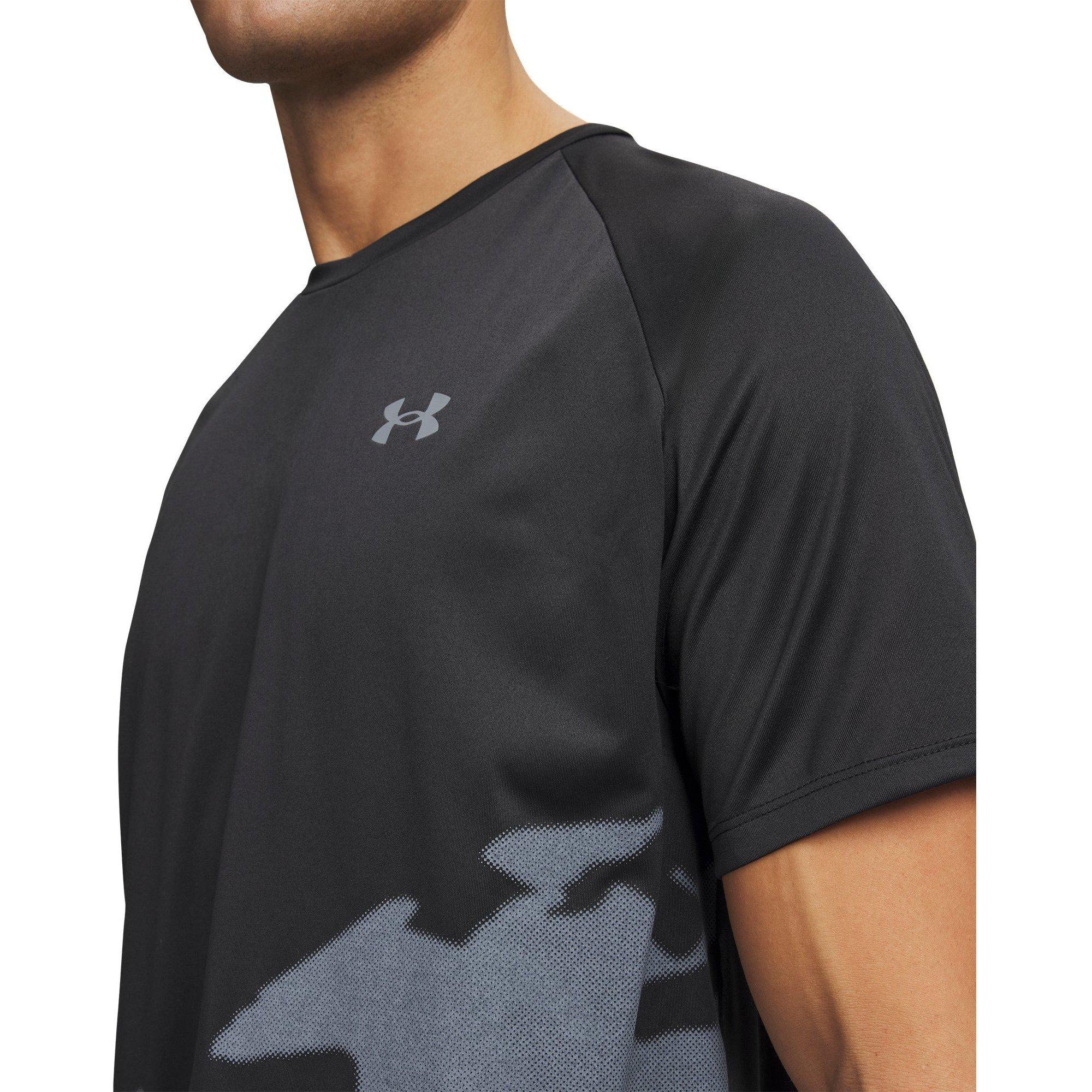 Blk/Titan Gray - Under Armour - Tech Novelty SS Sn62 - 3