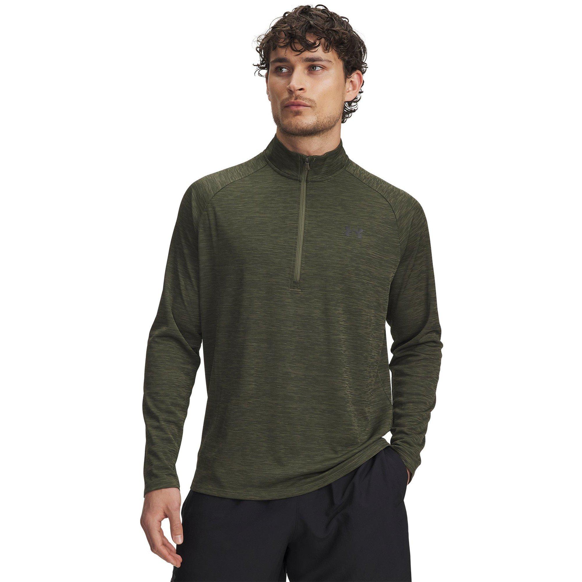 Under Armour Men's Tech™ ½ Zip Long Sleeve - Green - 3XL