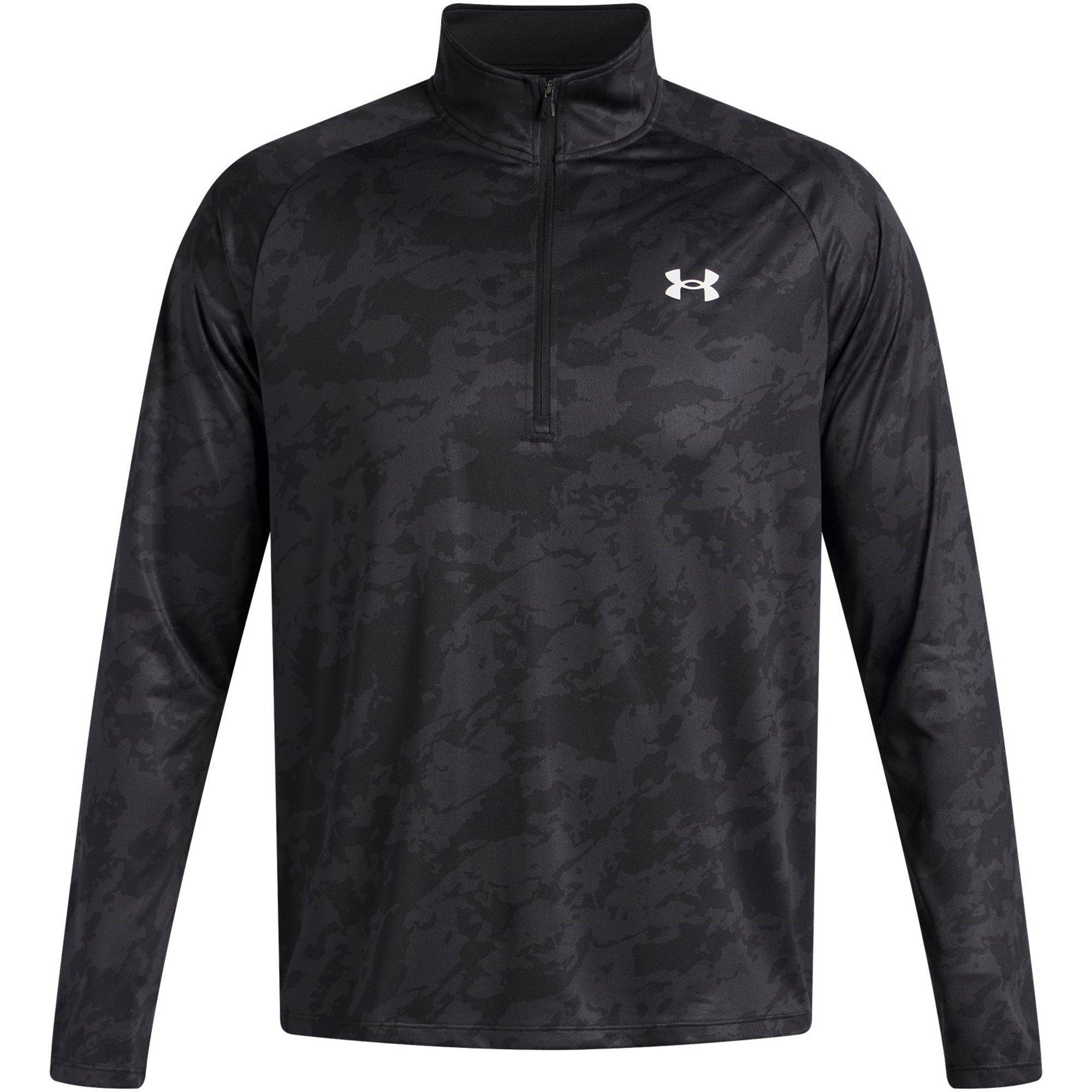 Under Armour Men's Tech™ ½ Zip Long Sleeve - Black Camo - S