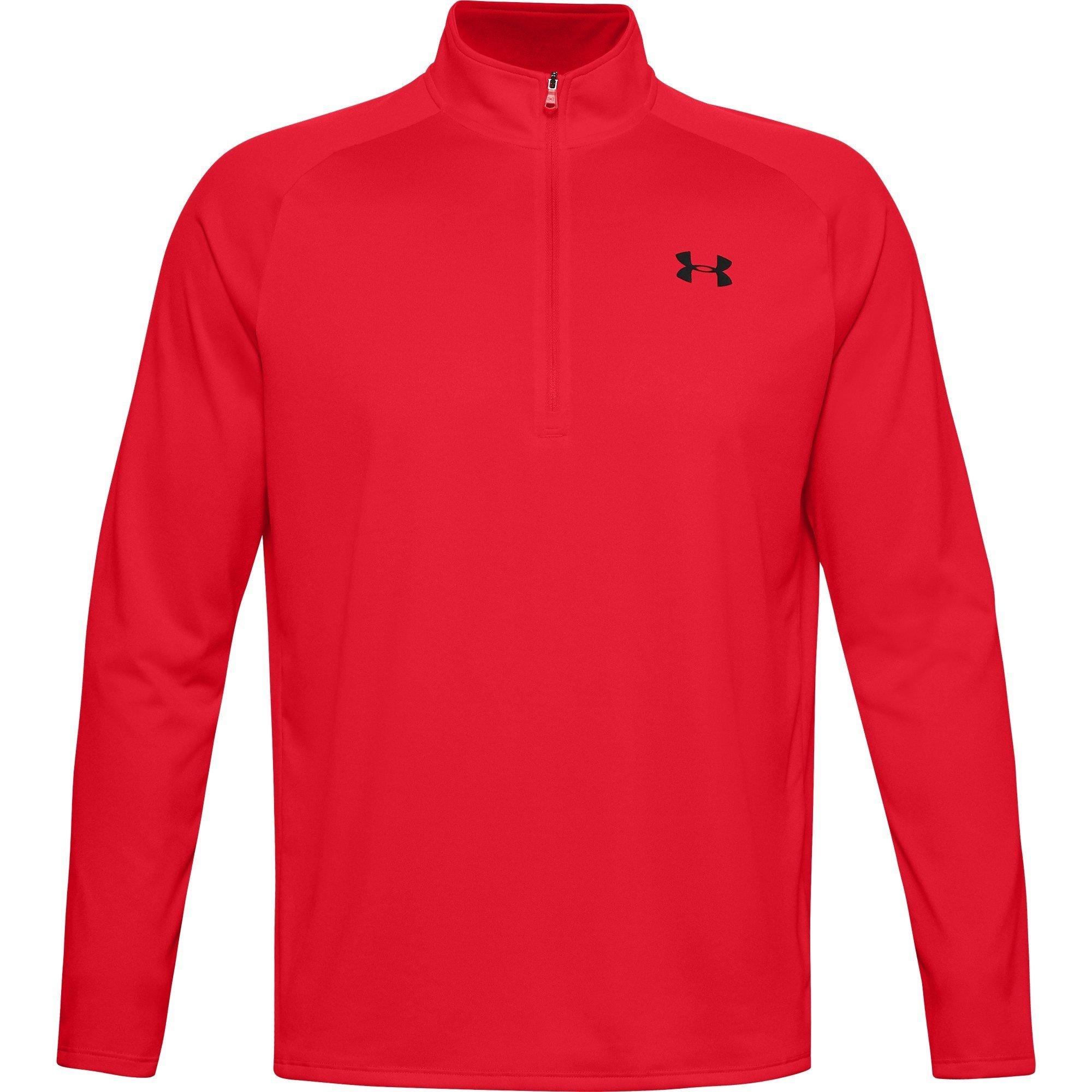 Under Armour Men's Tech™ ½ Zip Long Sleeve - Red - 2XL