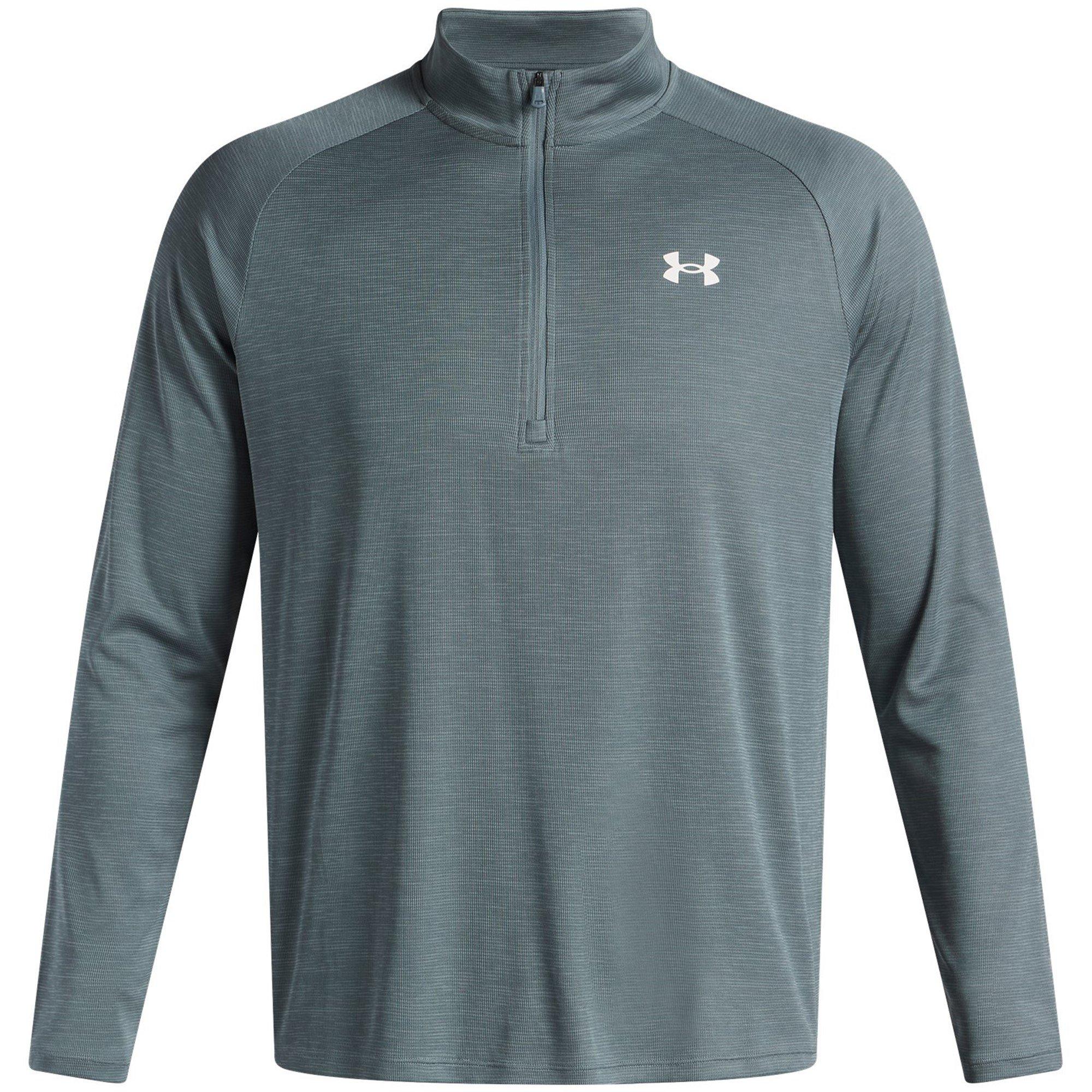 Under Armour Men's Tech™ ½ Zip Long Sleeve - Jasper Blue - XL