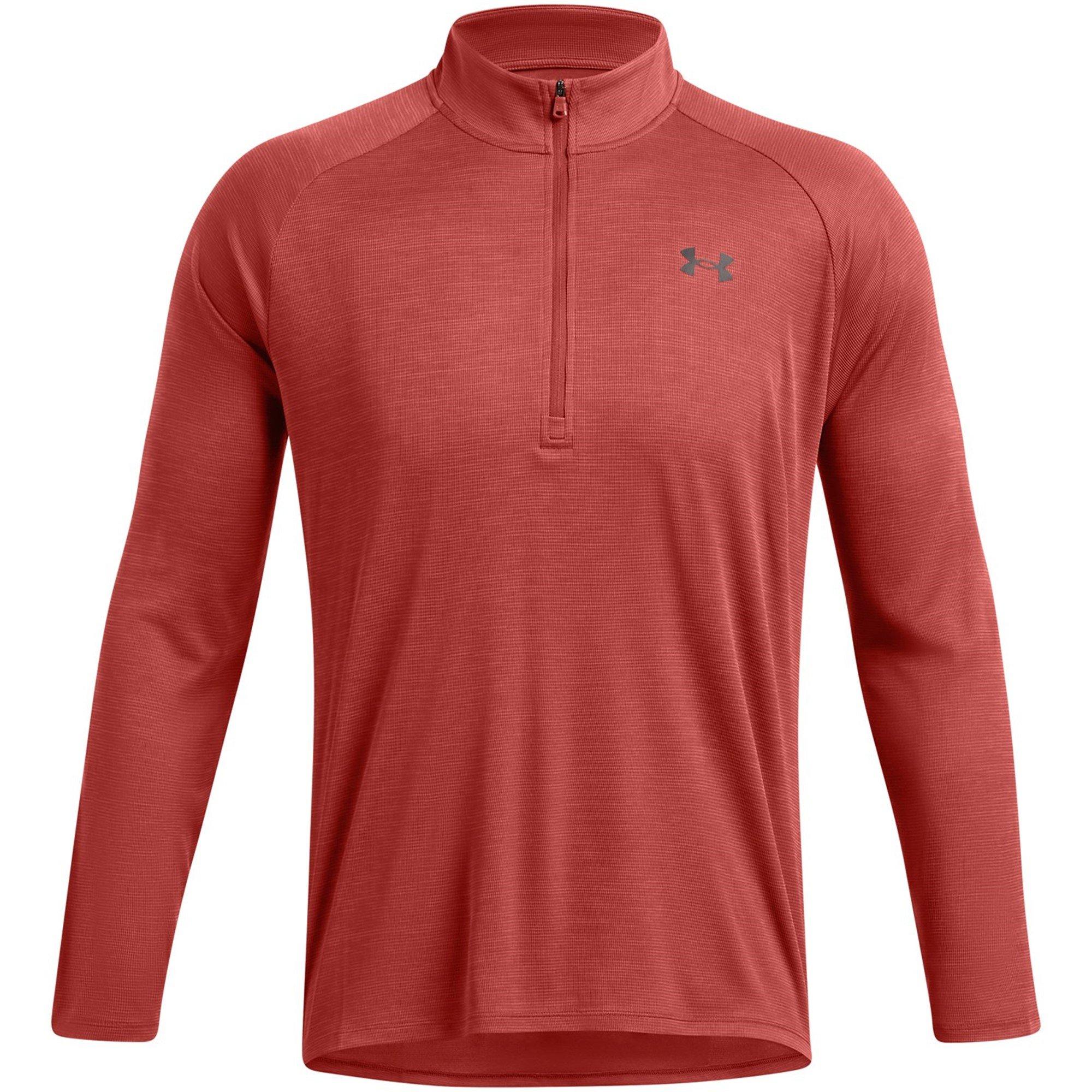 Under Armour Men's Tech™ ½ Zip Long Sleeve - Earthen Orange - S