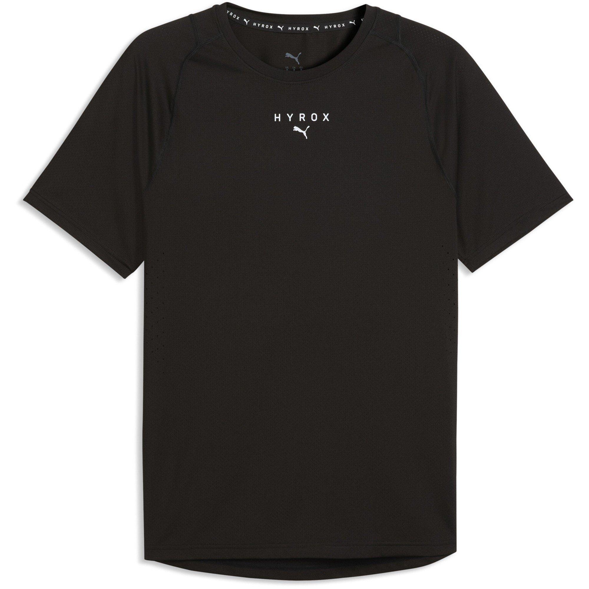 Black - Puma - Men's Hyrox Short Sleeve Performance T-Shirt - 1