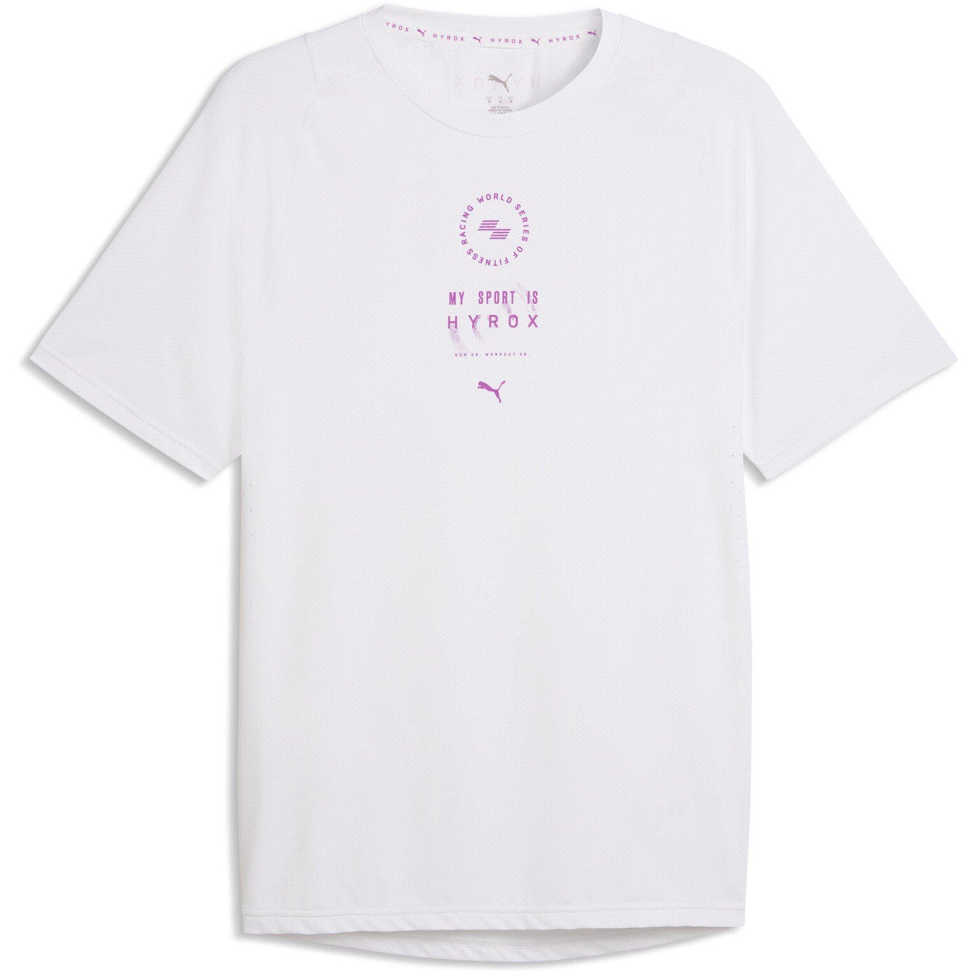 Puma Men's Hyrox Dryelite Training T-Shirt - White - M