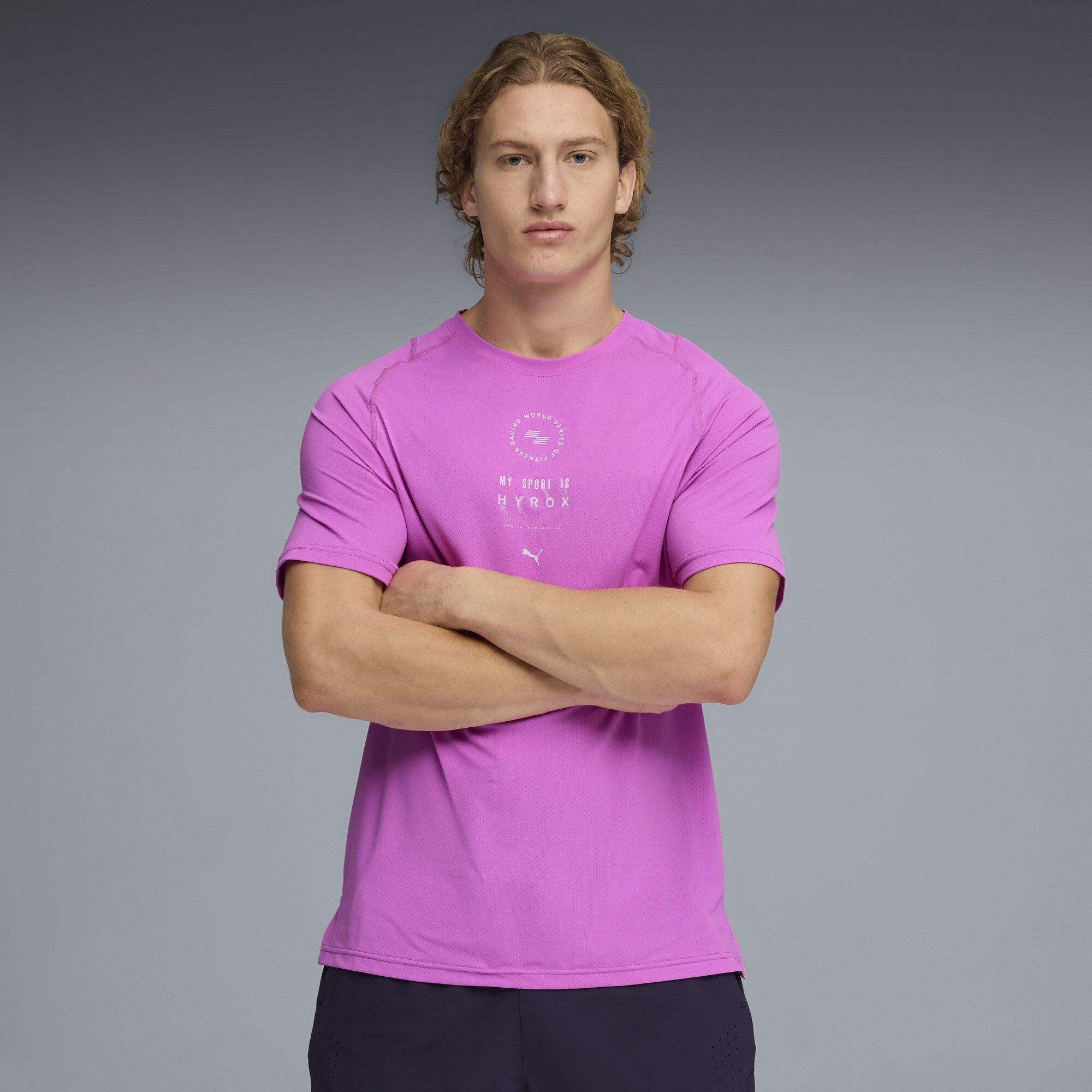 Elektrische Orchidee - Puma - Mens Puma Hyrox DryElite Training T-Shirt - 3