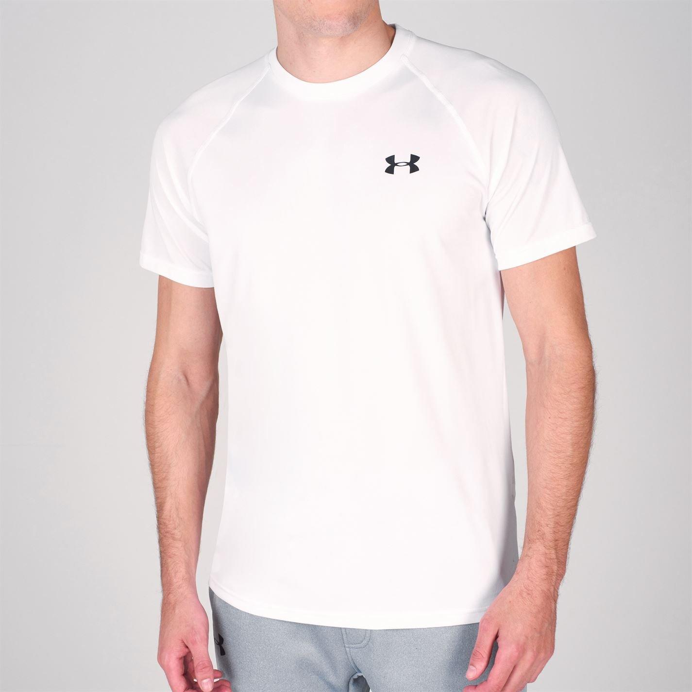Blanc - Under Armour - Tech™ 2.0 Short Sleeve T-Shirt Mens - 1