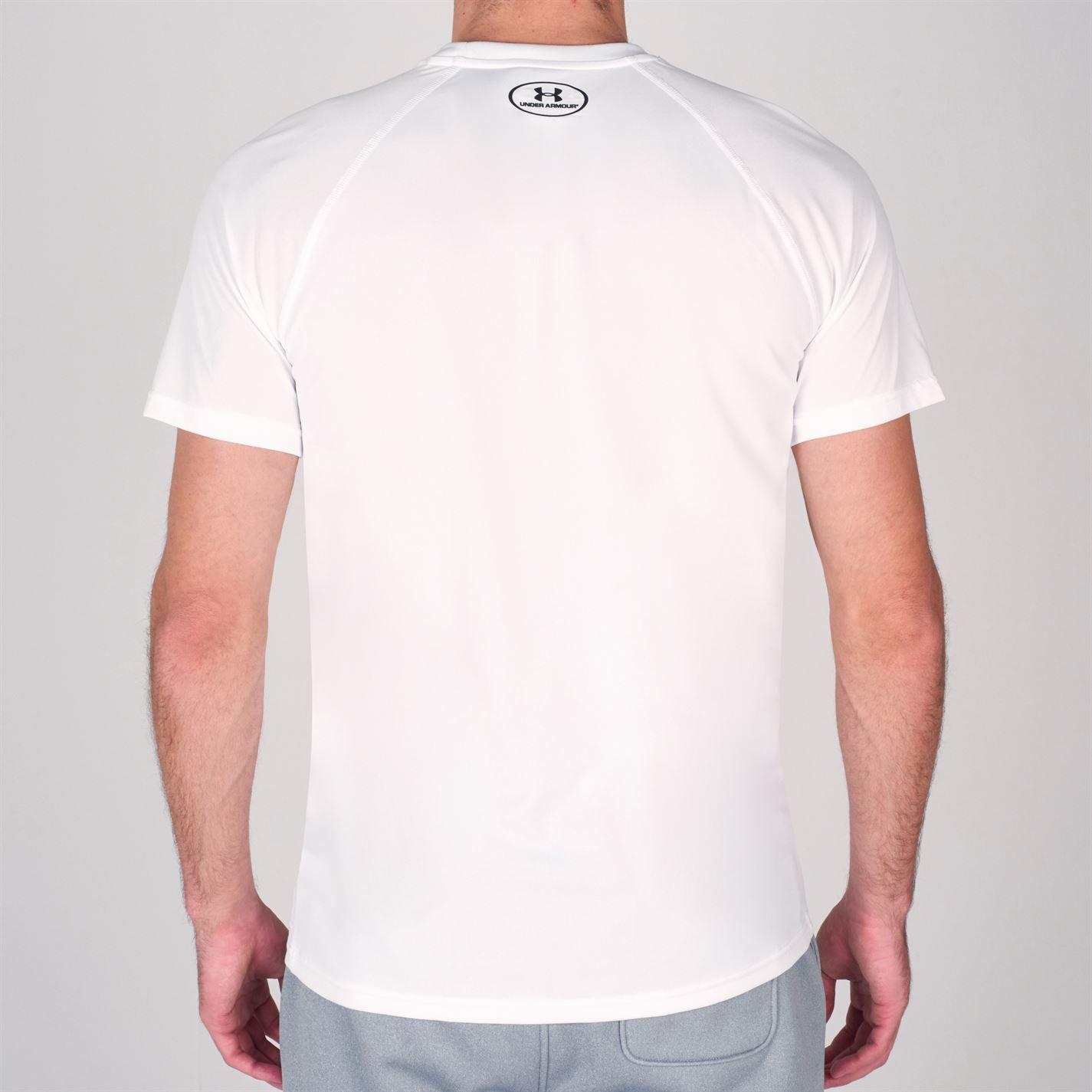 Blanc - Under Armour - Tech™ 2.0 Short Sleeve T-Shirt Mens - 7