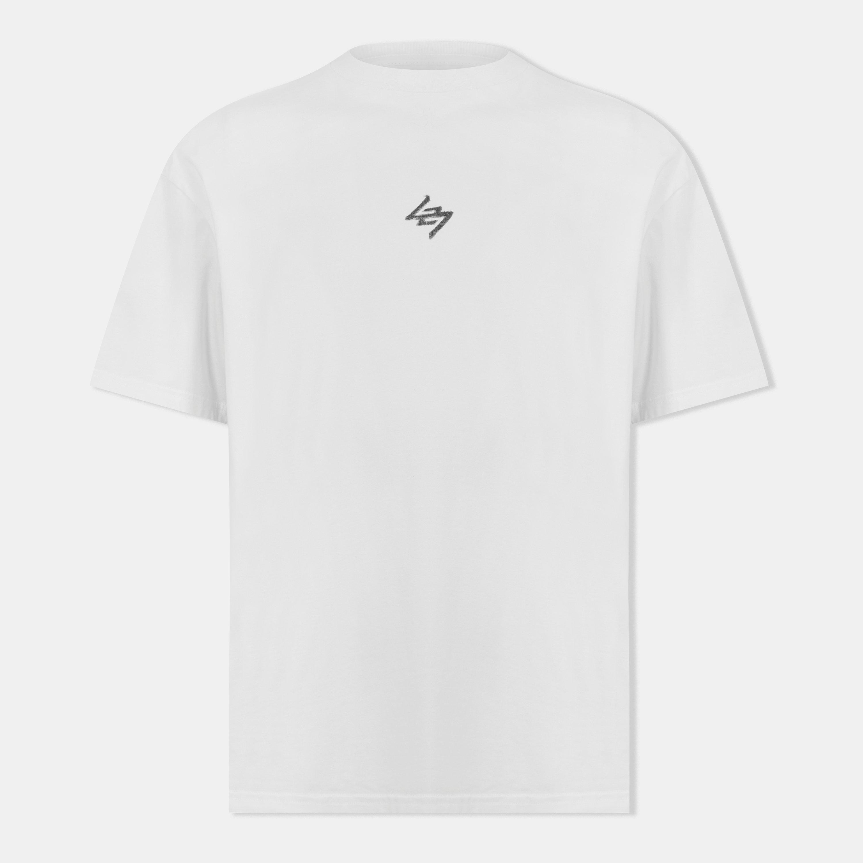Flat White - Represent 247 - Men's Short-Sleeve Performance T-Shirt - 1
