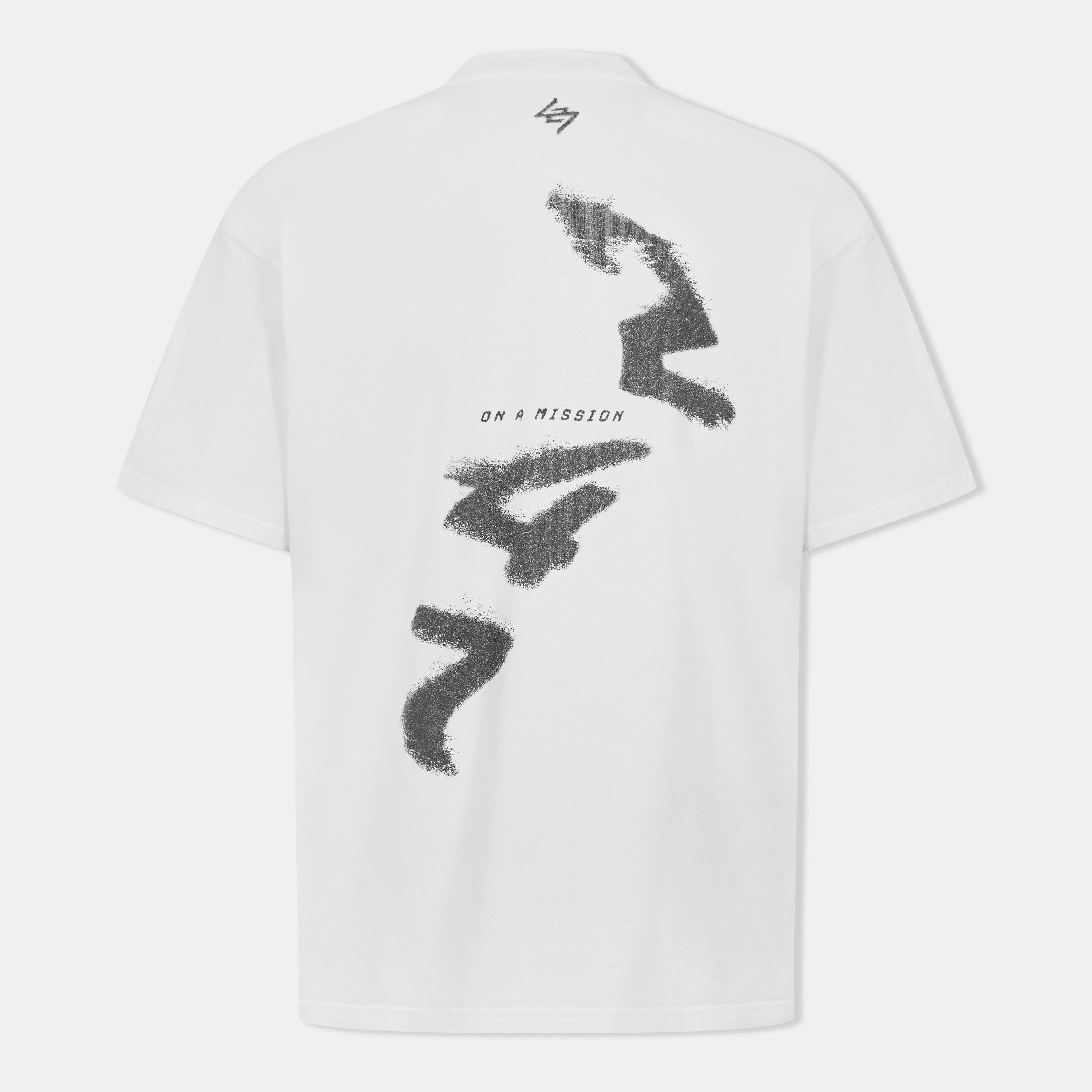 Flat White - Represent 247 - Men's Short-Sleeve Performance T-Shirt - 2