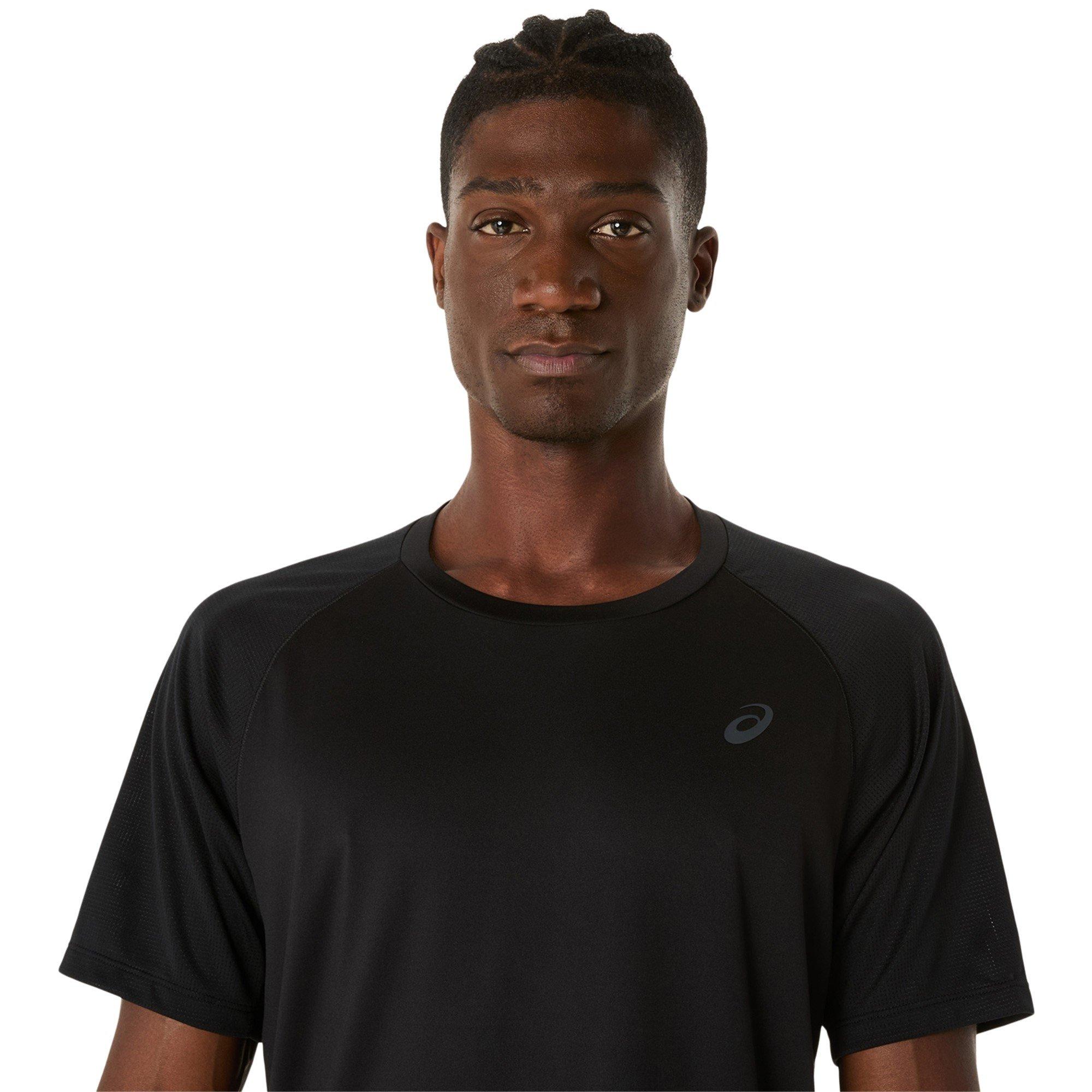 Perf.Black - Asics - Actibreeze Vented Mesh Mens Performance T-Shirt - 4