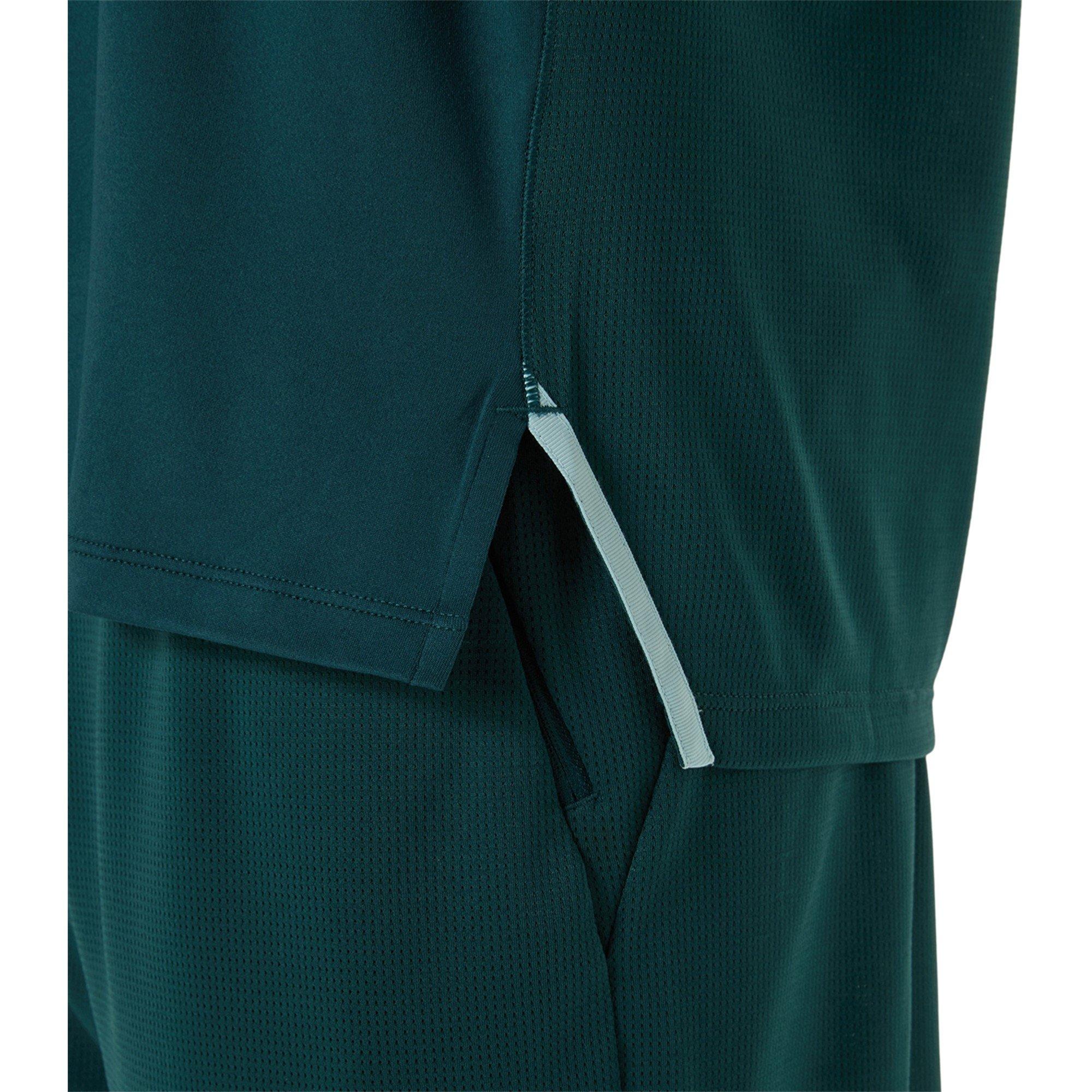 Saxon Green - Asics - Actibreeze Vented Mesh Mens Short Sleeved Top - 5