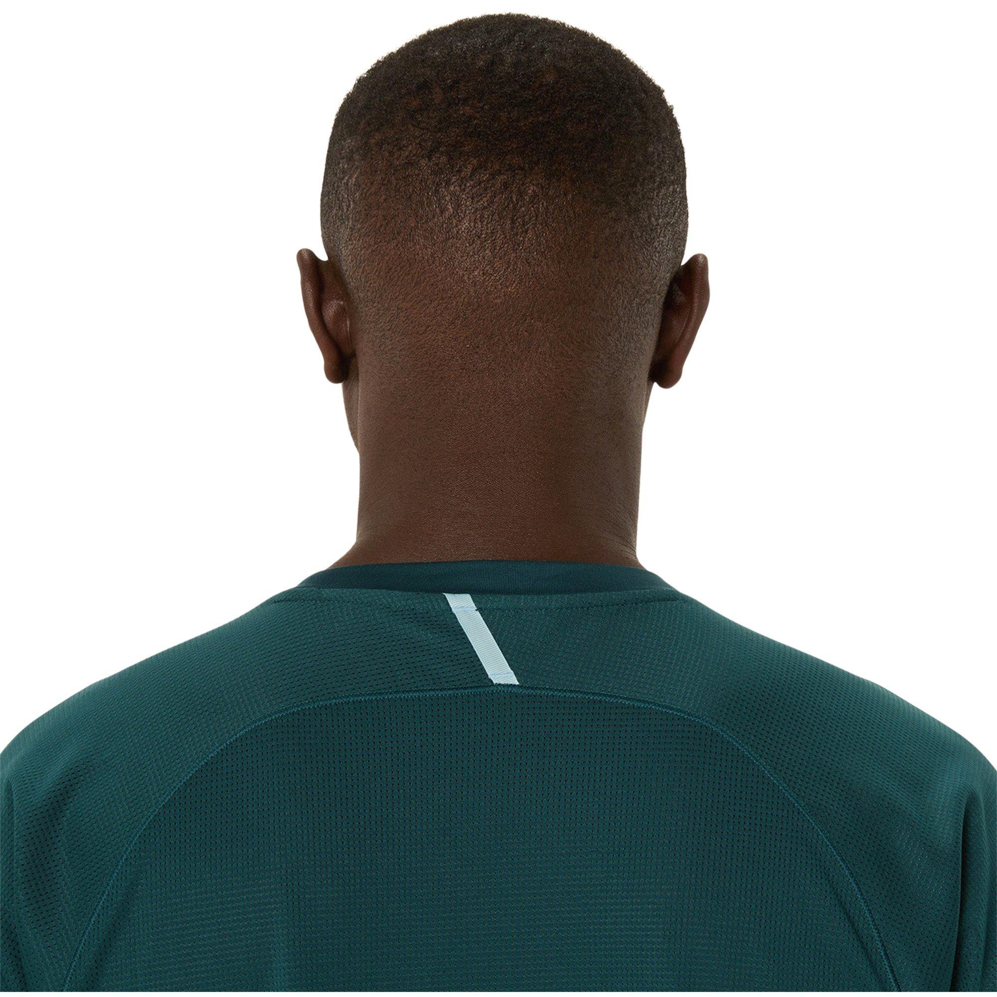 Saxon Green - Asics - Actibreeze Vented Mesh Mens Short Sleeved Top - 7