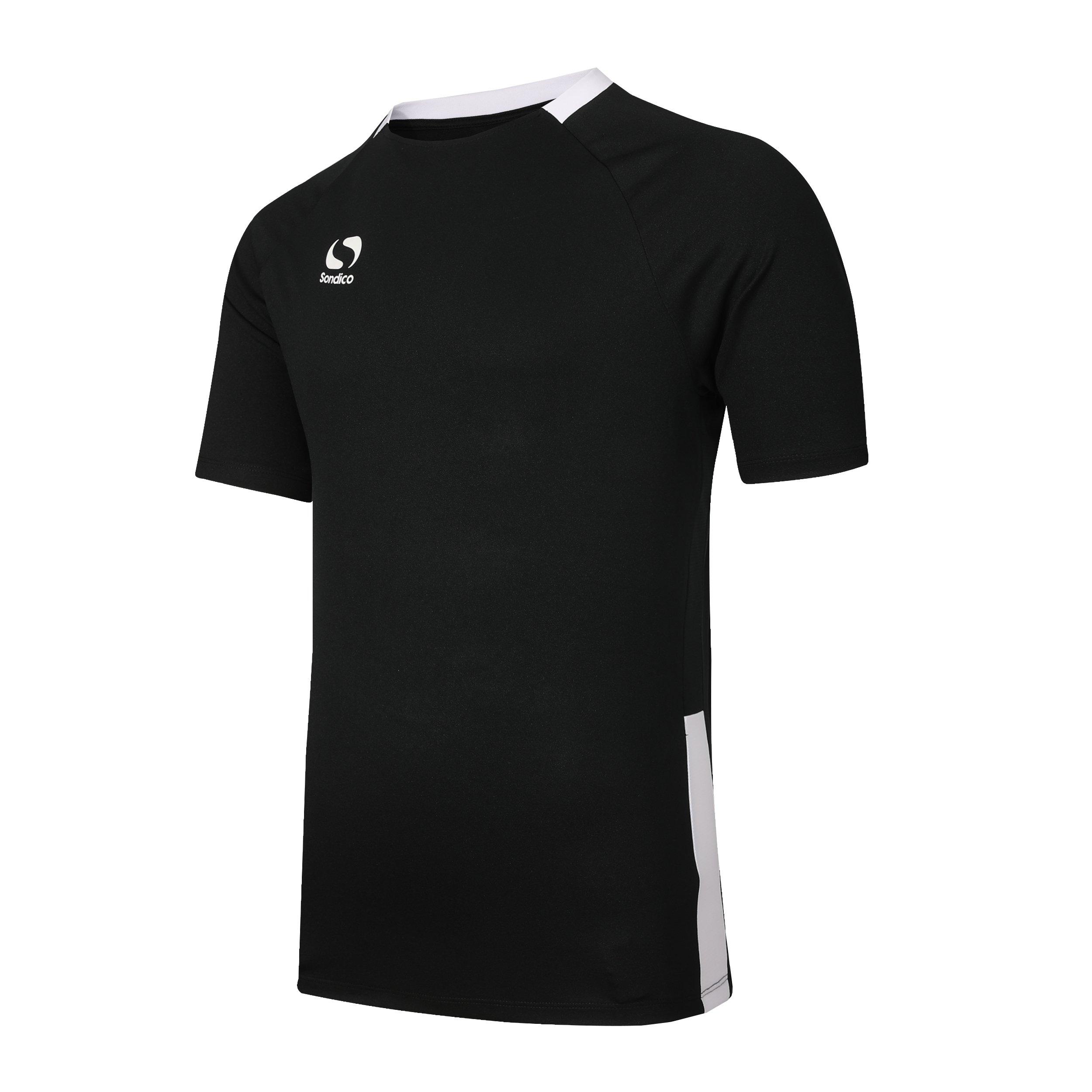 Nero/Bianco - Sondico - Fundamental Polyester Football Top Mens - 4