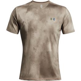 Under Armour Armour Vanish Elite Vent Prtd Ss Gym Top Mens