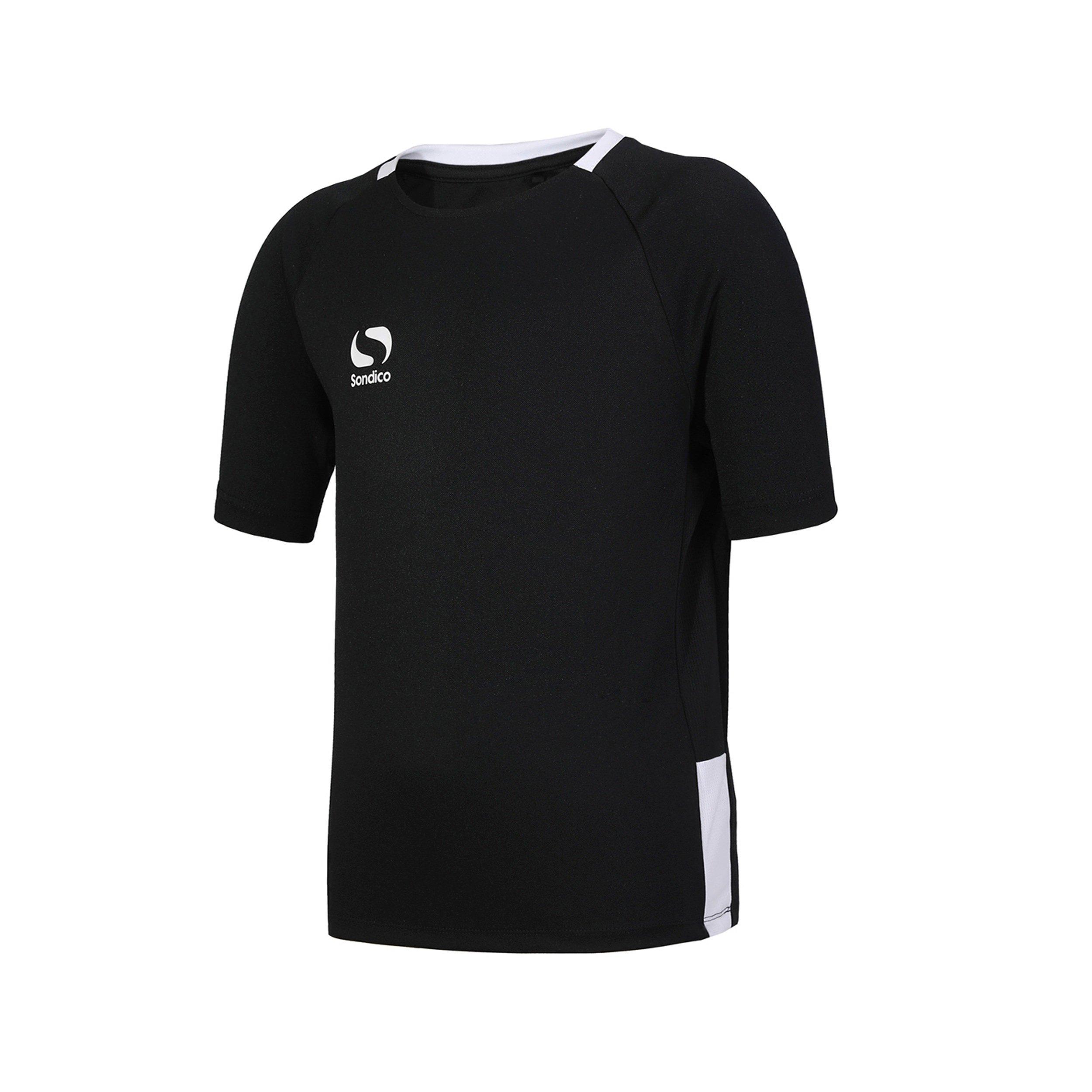 Nero/Bianco - Sondico - Fundamental Polo T Shirt Junior Boys - 3