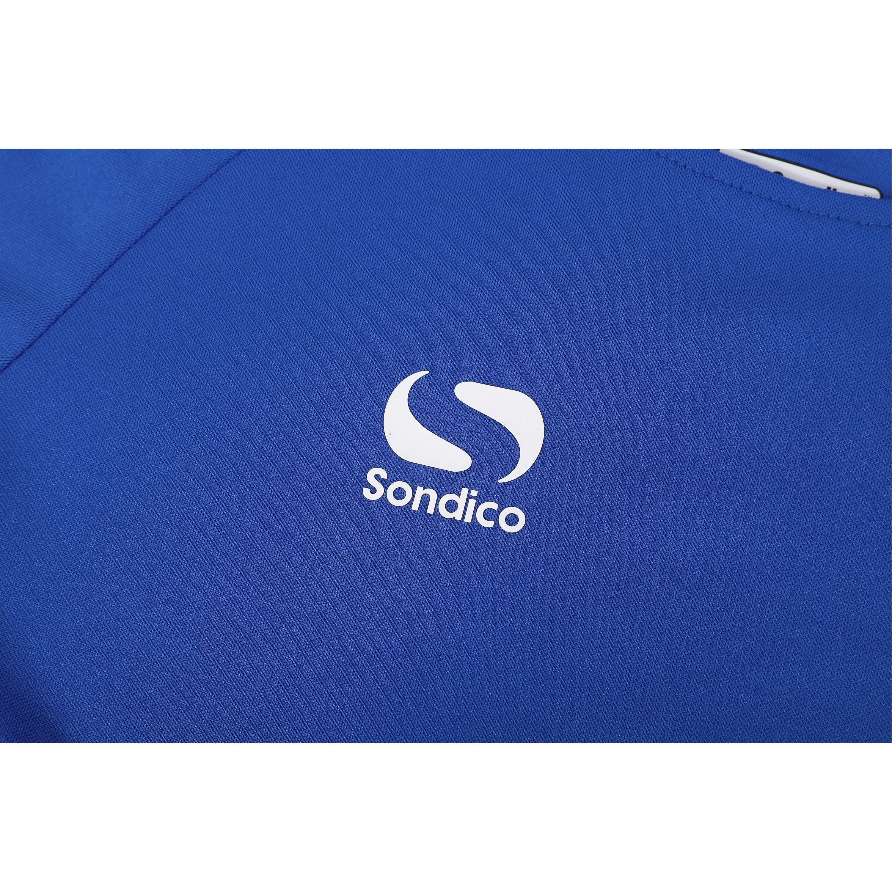 Royal/Blanc - Sondico - Fundamental Polo T Shirt Junior Boys - 3