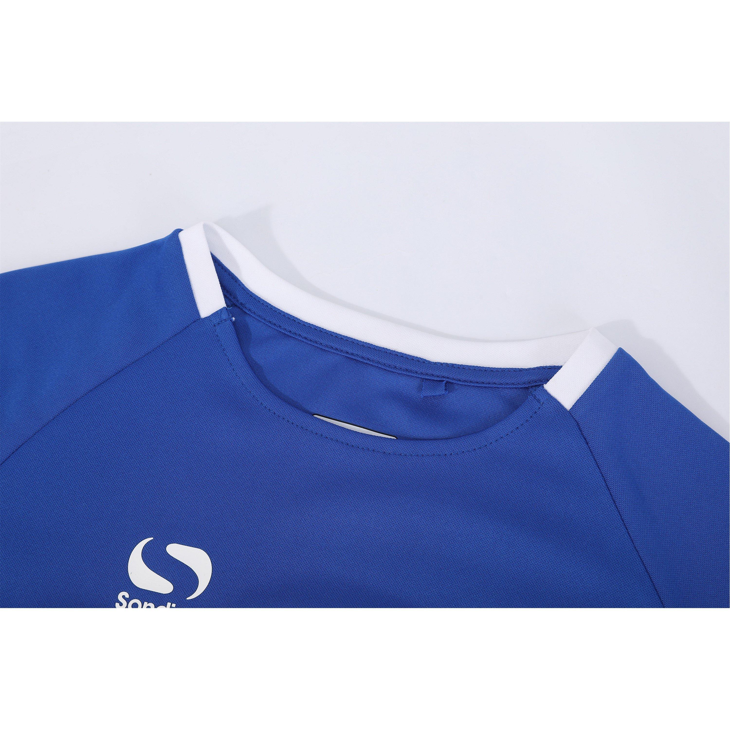 Royal/Blanc - Sondico - Fundamental Polo T Shirt Junior Boys - 4