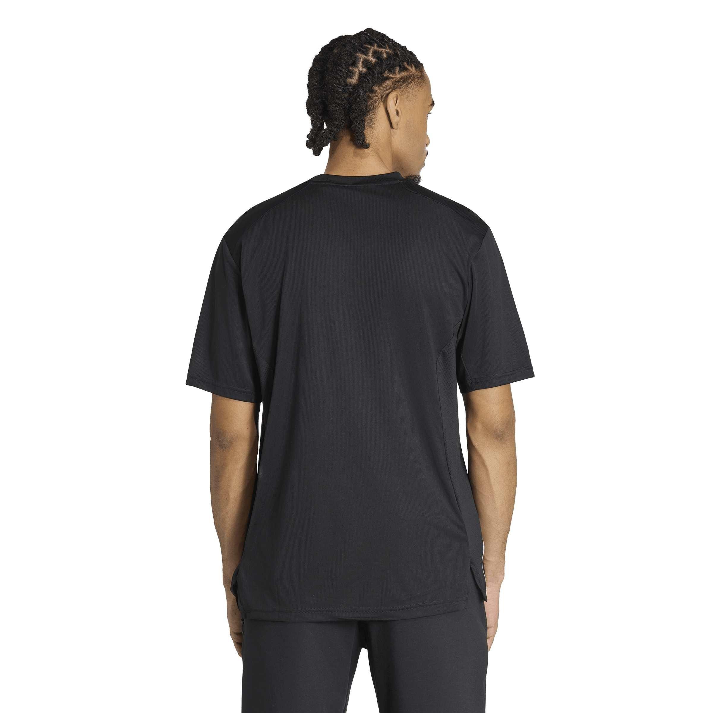 Black - adidas - Adidas Tech App Tee Sn10 - 3