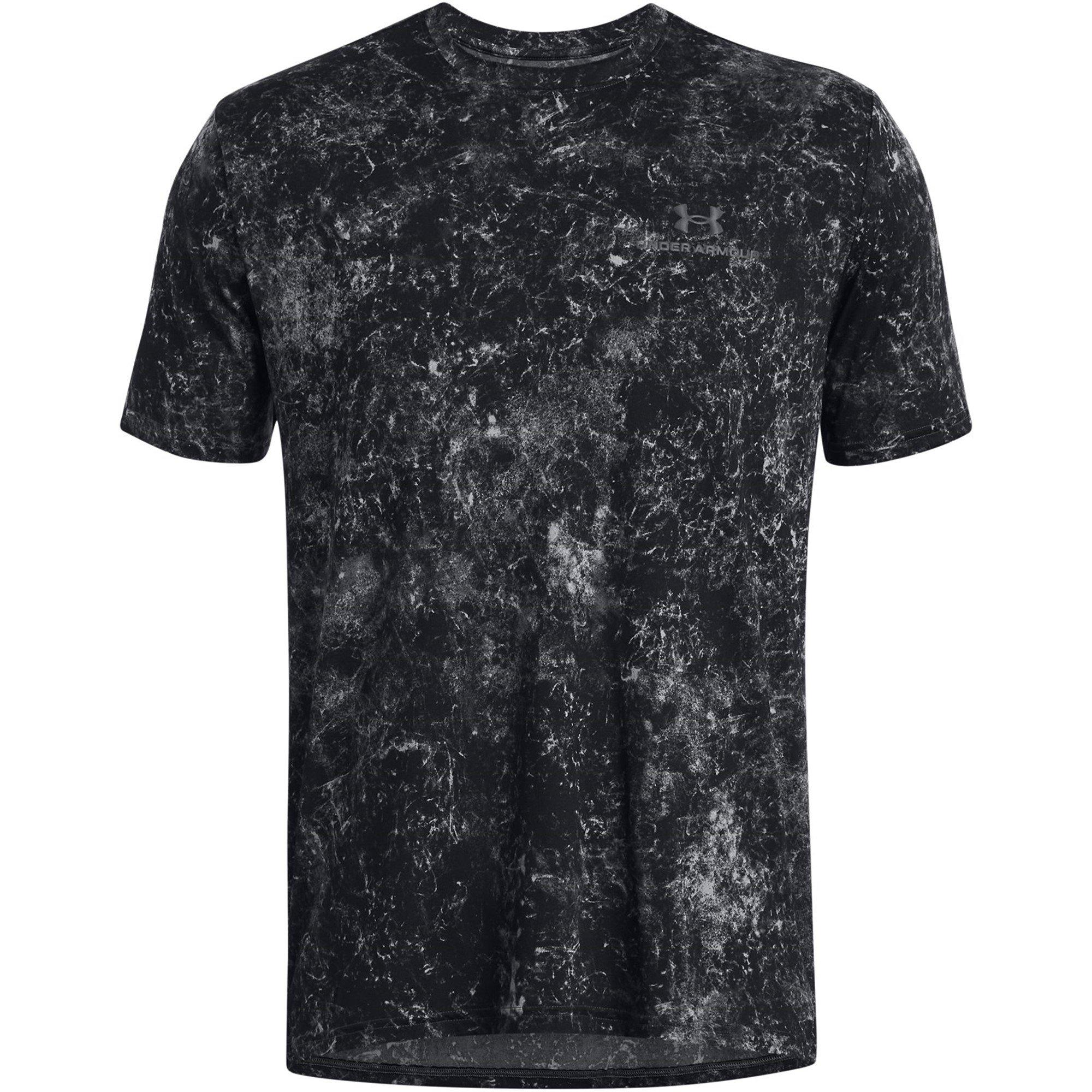Grey - Under Armour - Men's Vanish Energy Printed Short-Sleeve Performance Gym Top - 1