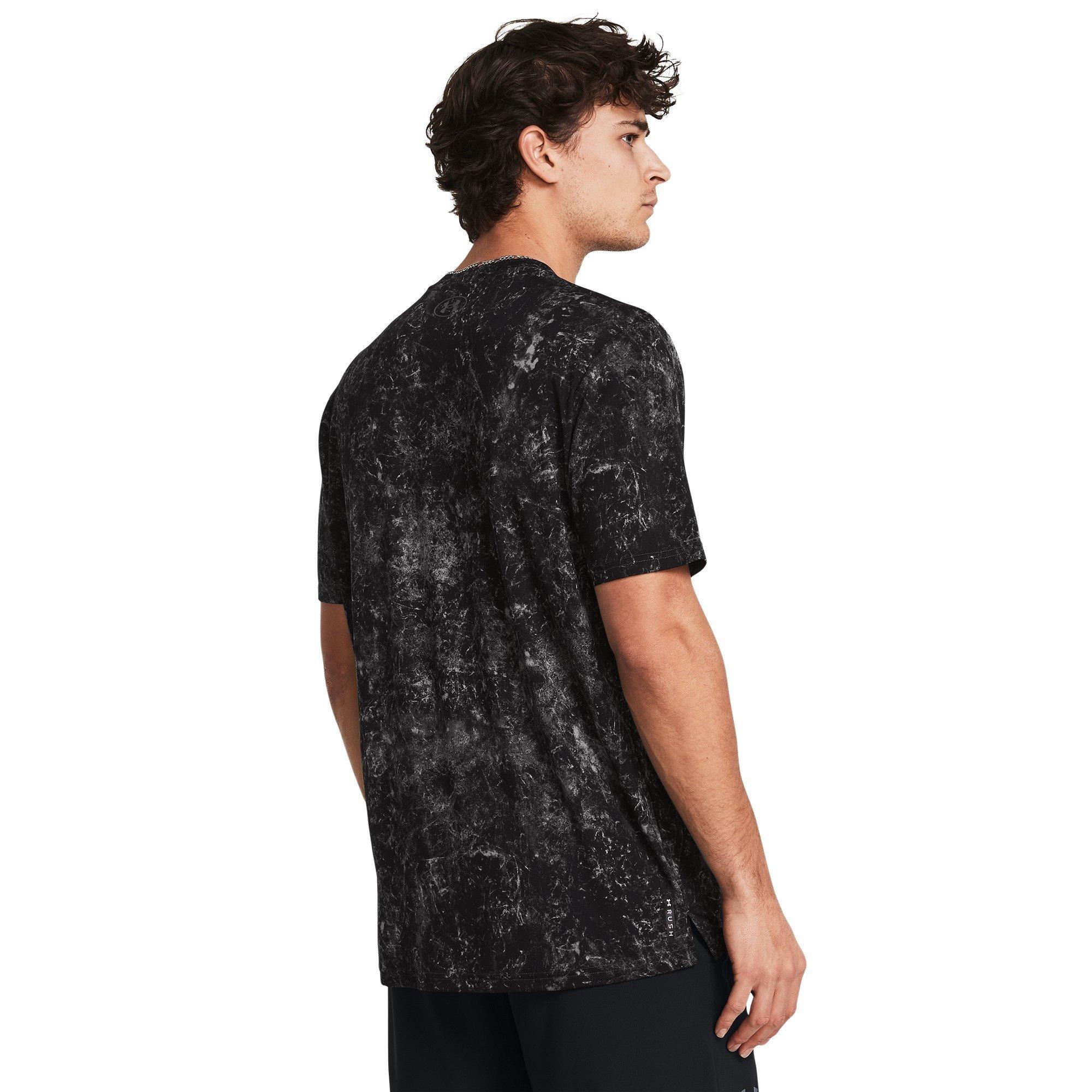 Grey - Under Armour - Men's Vanish Energy Printed Short-Sleeve Performance Gym Top - 3