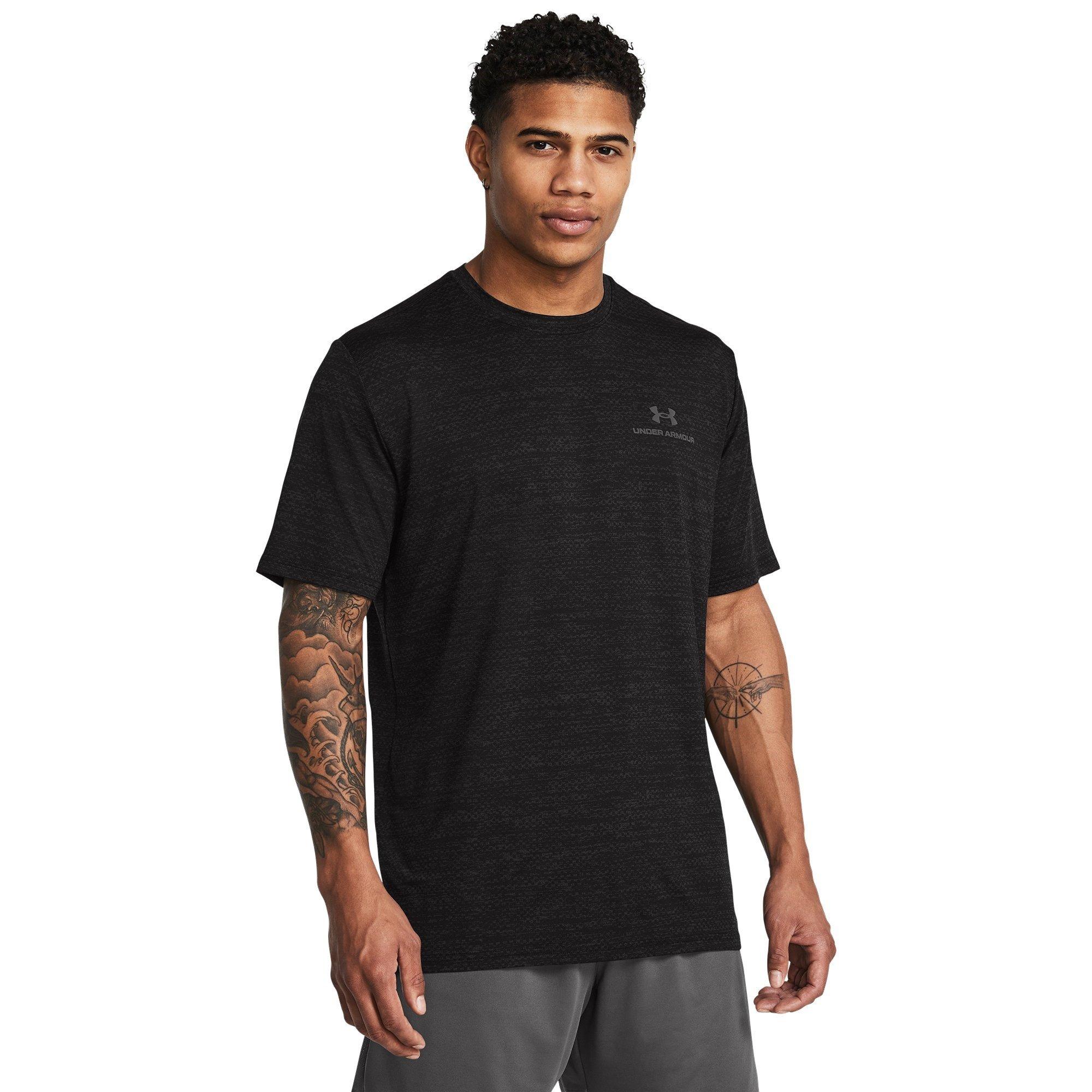 Noir - Under Armour - Men's Vanish Energy Printed Short-Sleeve Performance Gym Top - 3