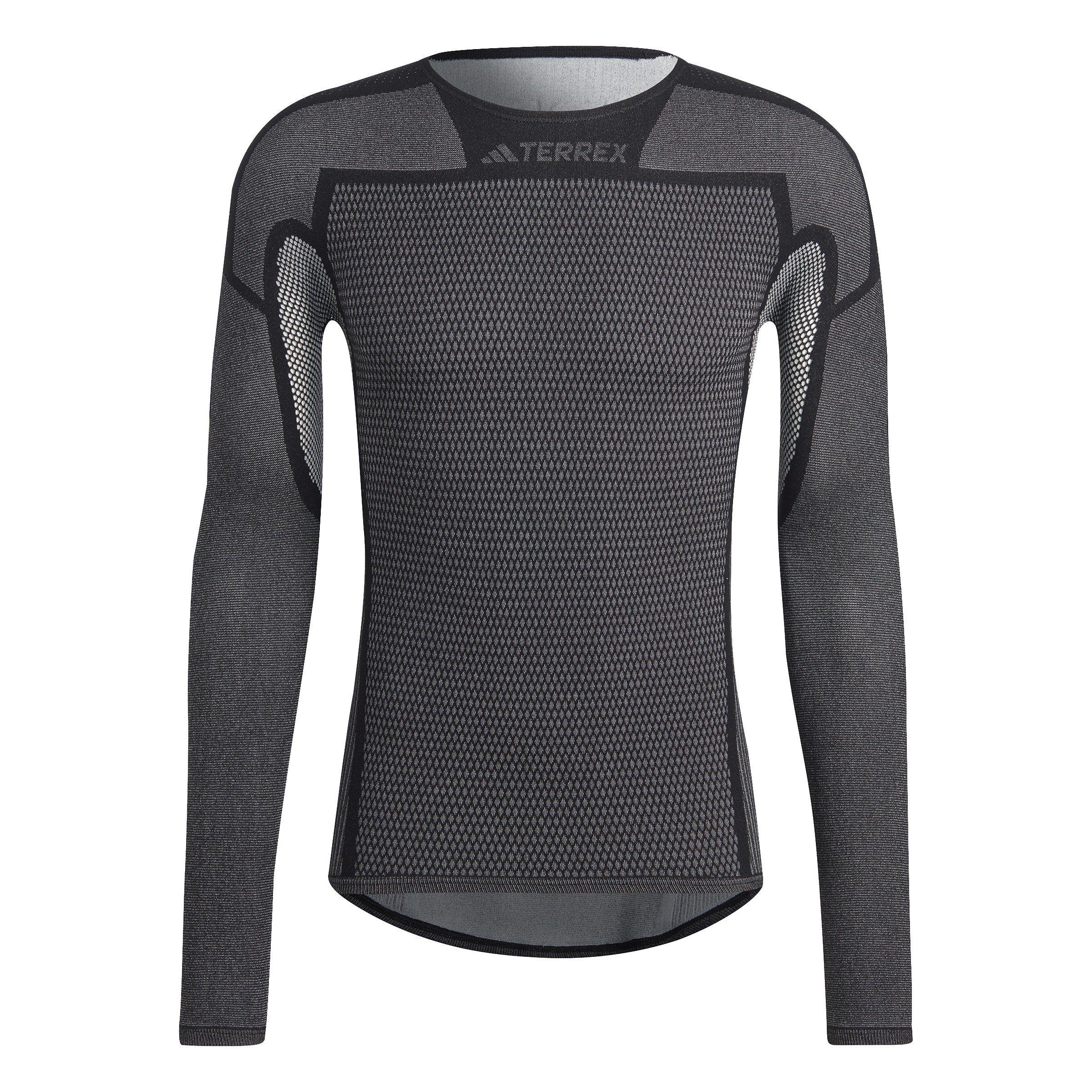 Nero/Bianco - adidas - Terrex Drynamo Long Sleeve Light Mens - 1