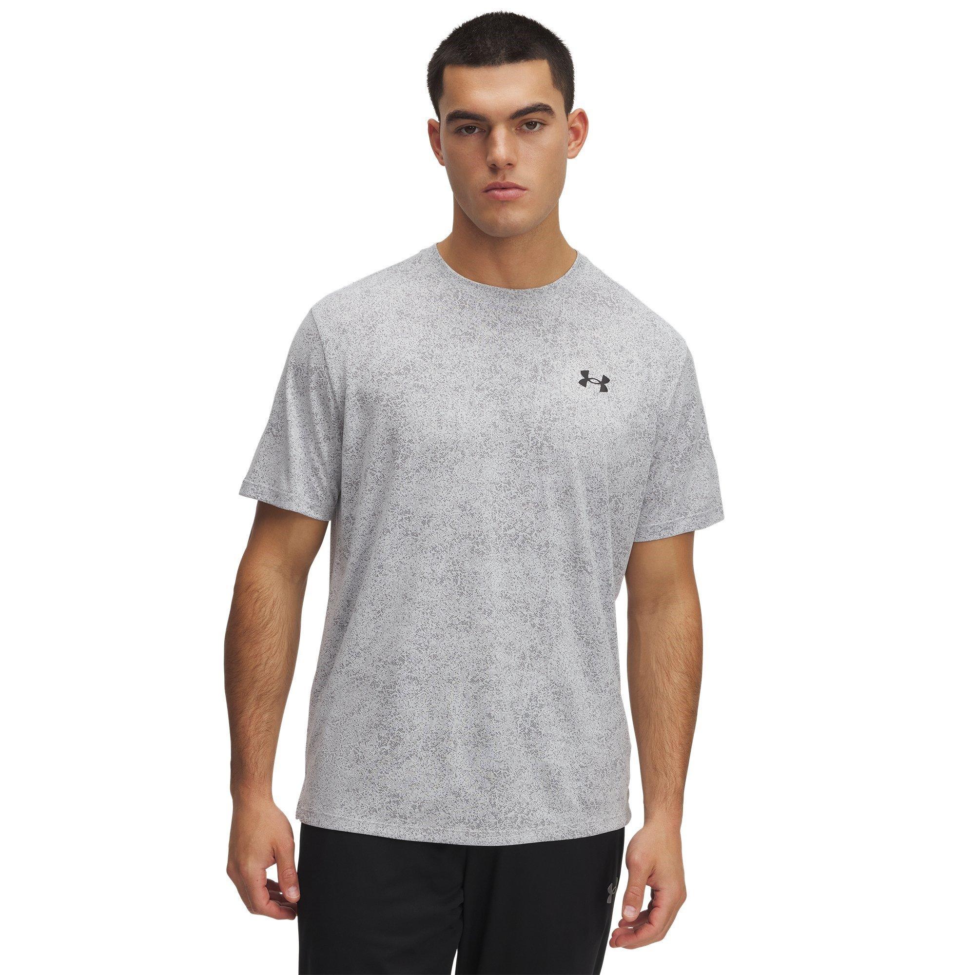 Halo Gray/Black - Under Armour - Tech Pixelate Tee Sn61 - 3