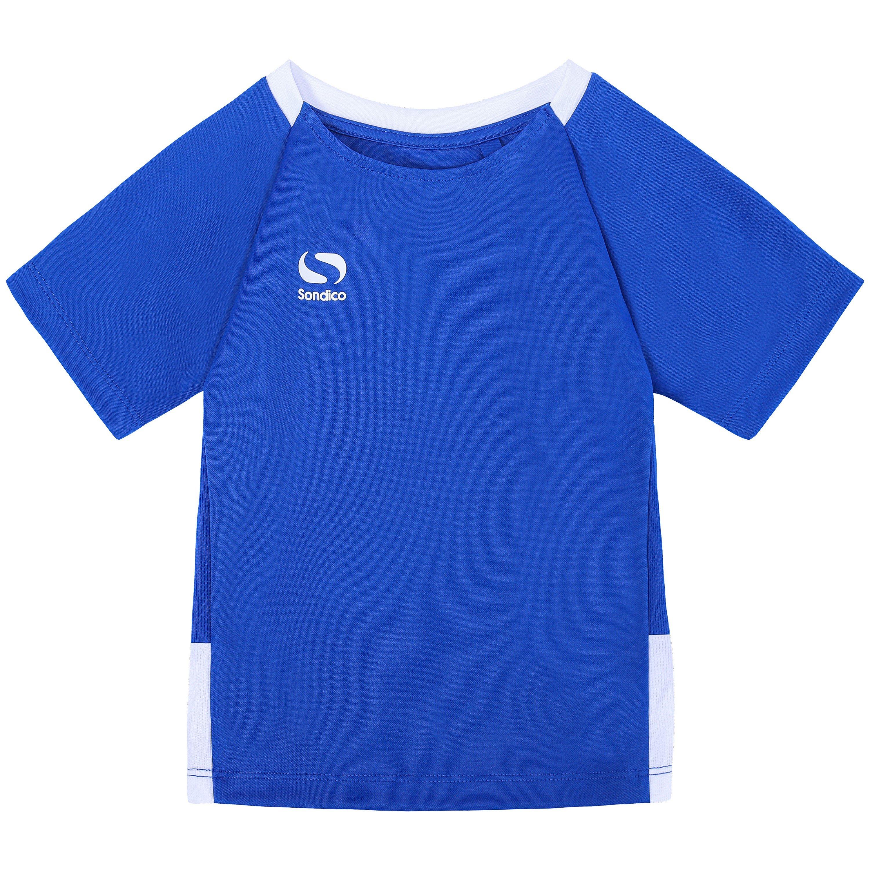 Sondico  T Shirt Infants - Royal/White - 5-6 Years