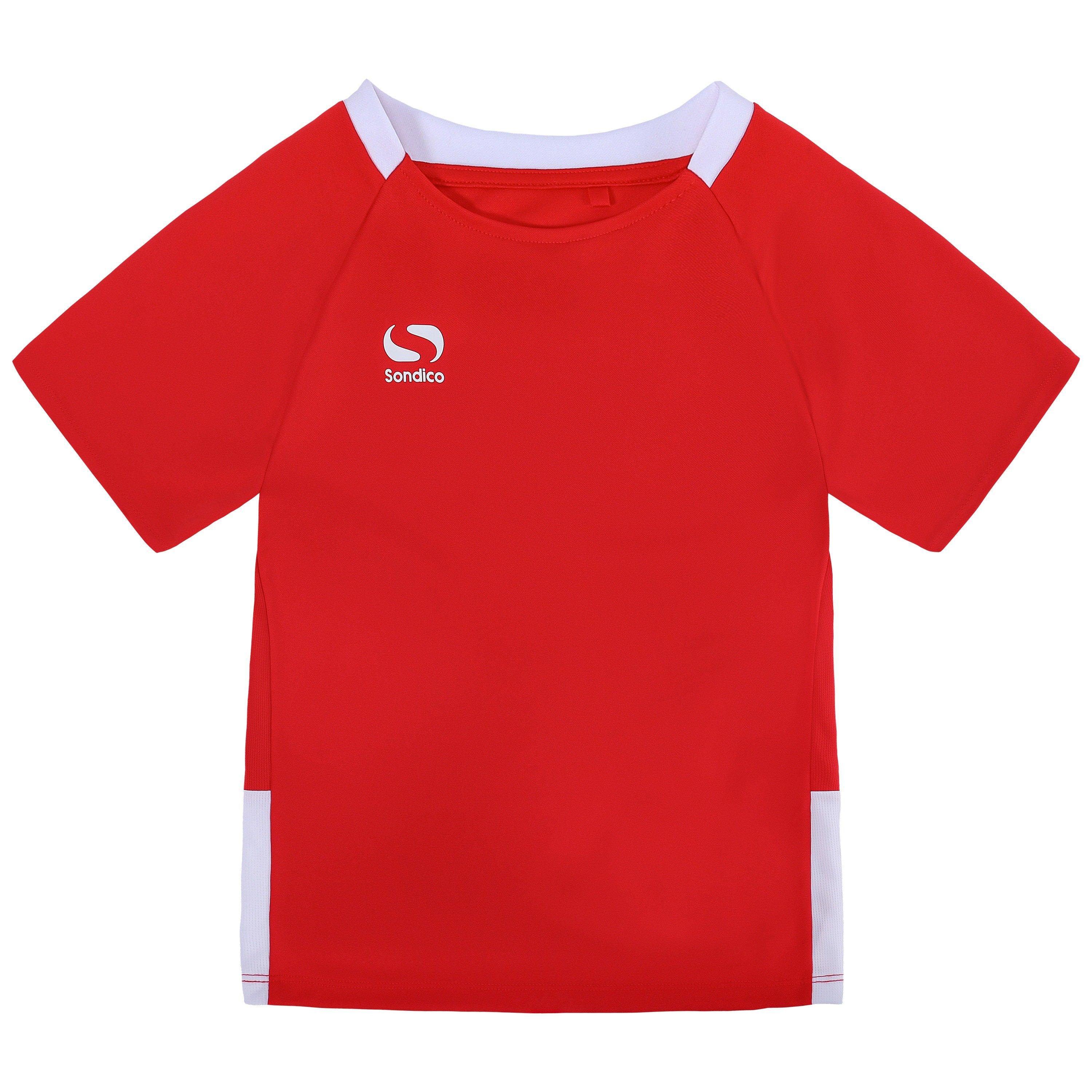 Sondico Boys Red T Shirt  in Size 3 - 4 Years, Sports Direct - Image 2