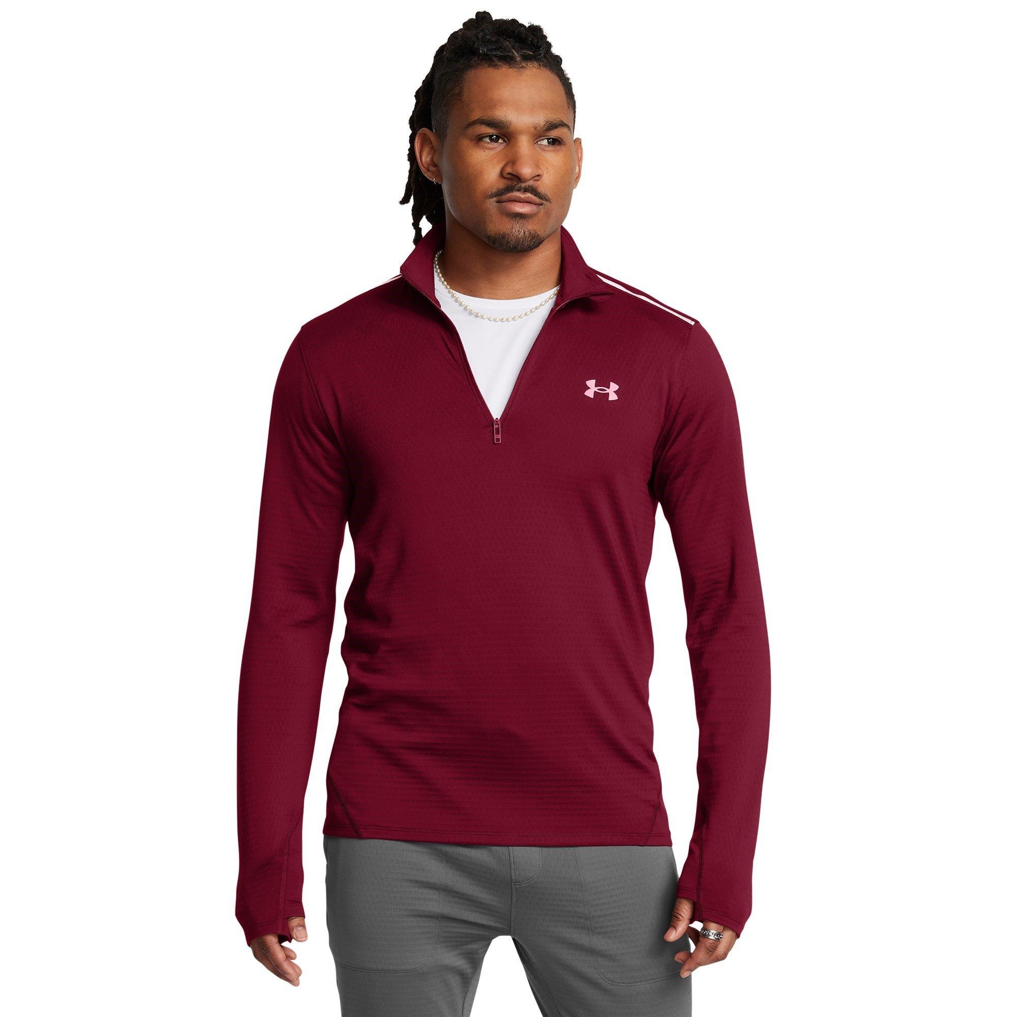 Red - Under Armour - Men's Long-Sleeve Performance Gym Top - 2