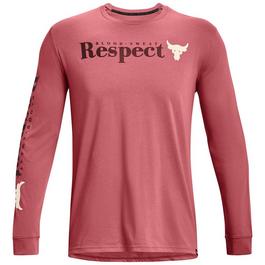 Under Armour Armour Ua Pjt Rock Respect Ls Gym Top Mens