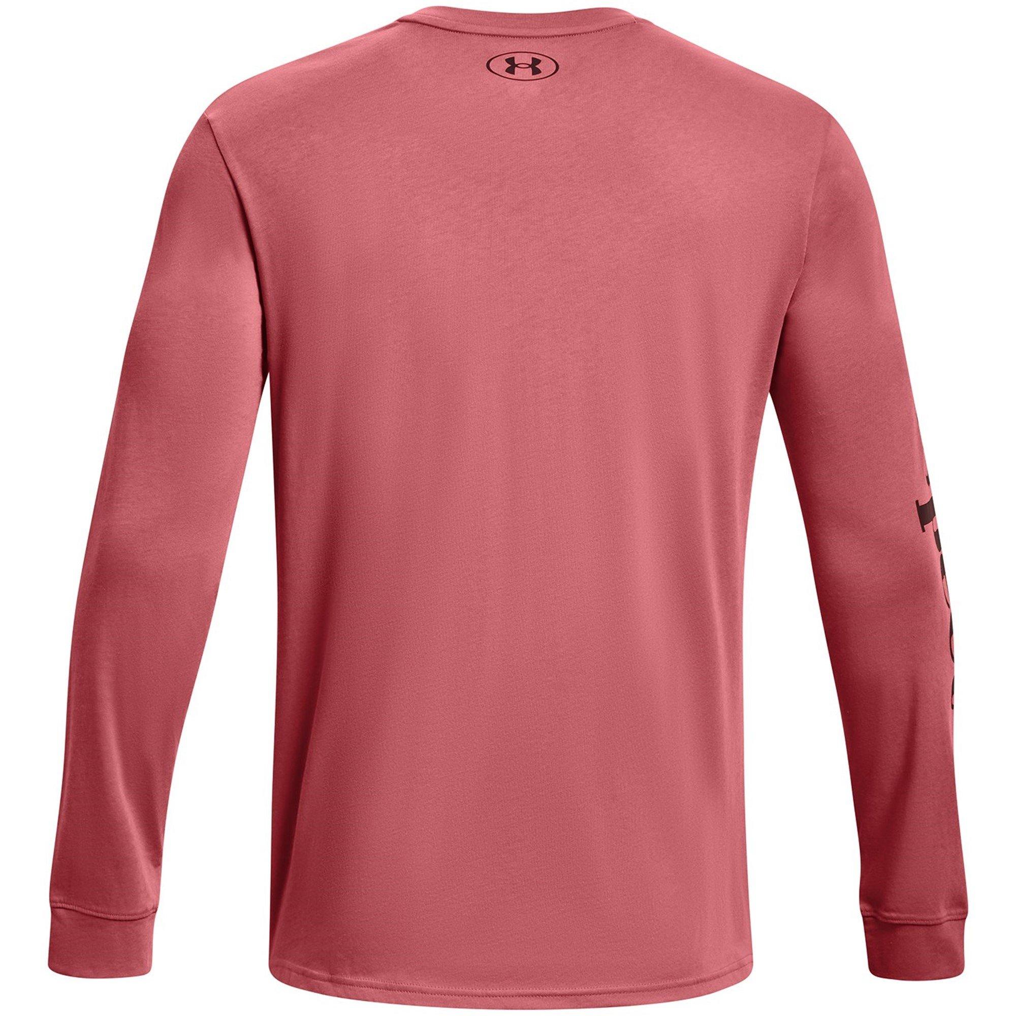 Pink - Under Armour - Rock Respect Long-Sleeve Performance Gym Top - 2
