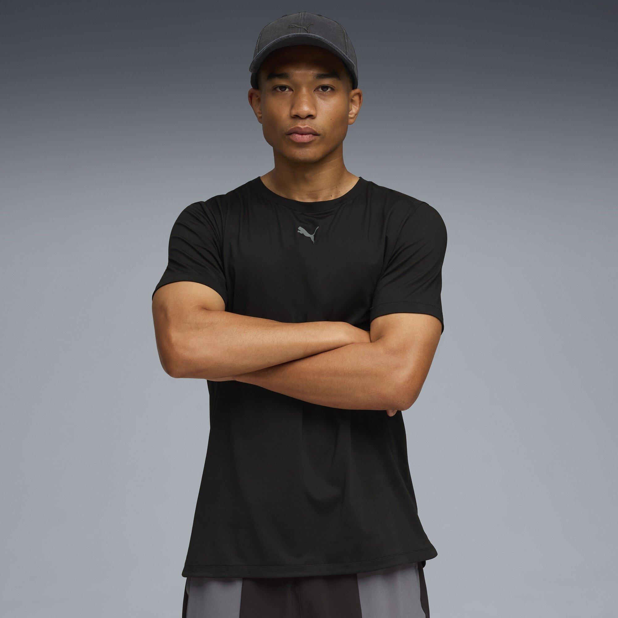 Puma Black - Puma - PUMA CLOUDSPUN Mens Performance T-Shirt - 3