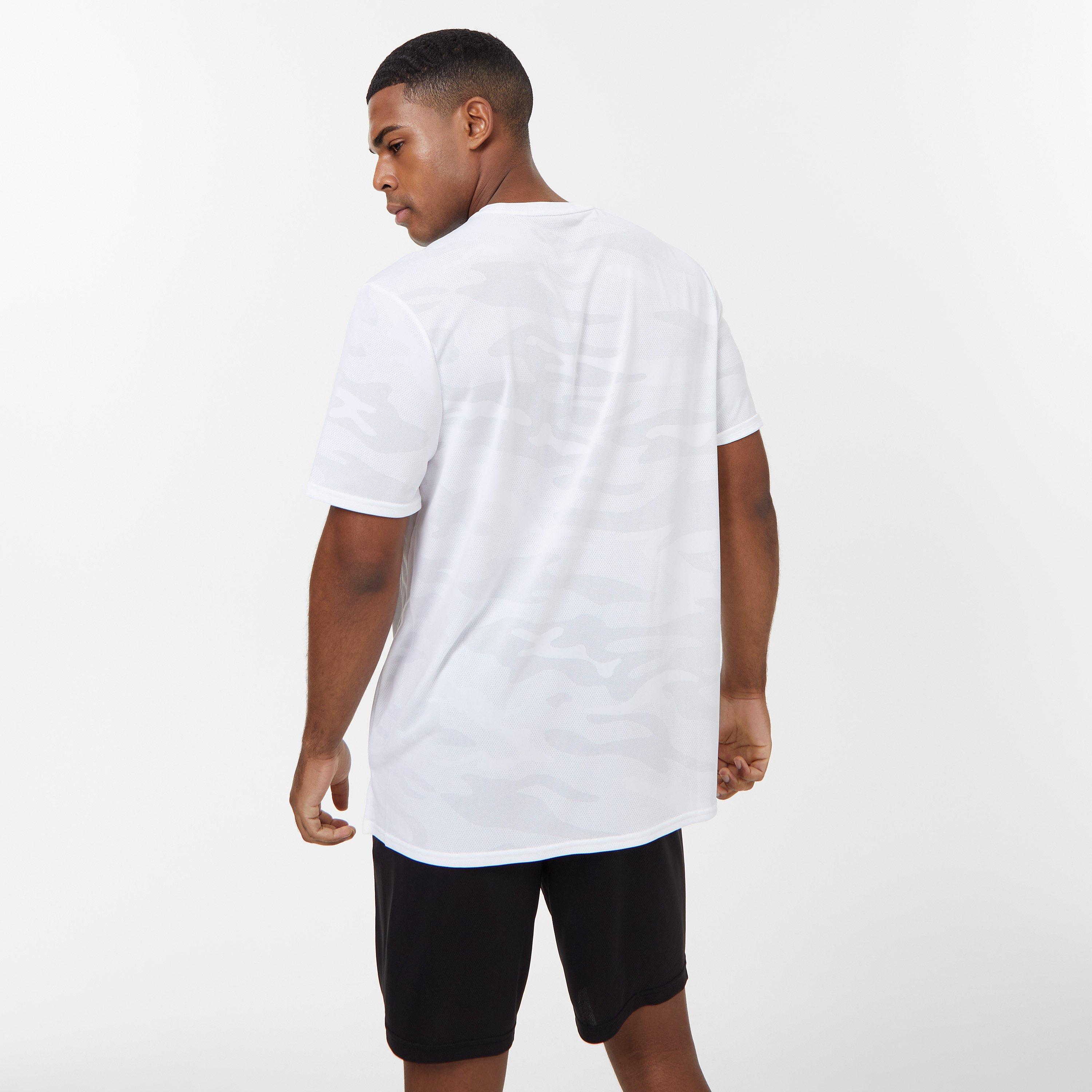 White - Everlast - Everlast Tech T-Shirt Mens - 2