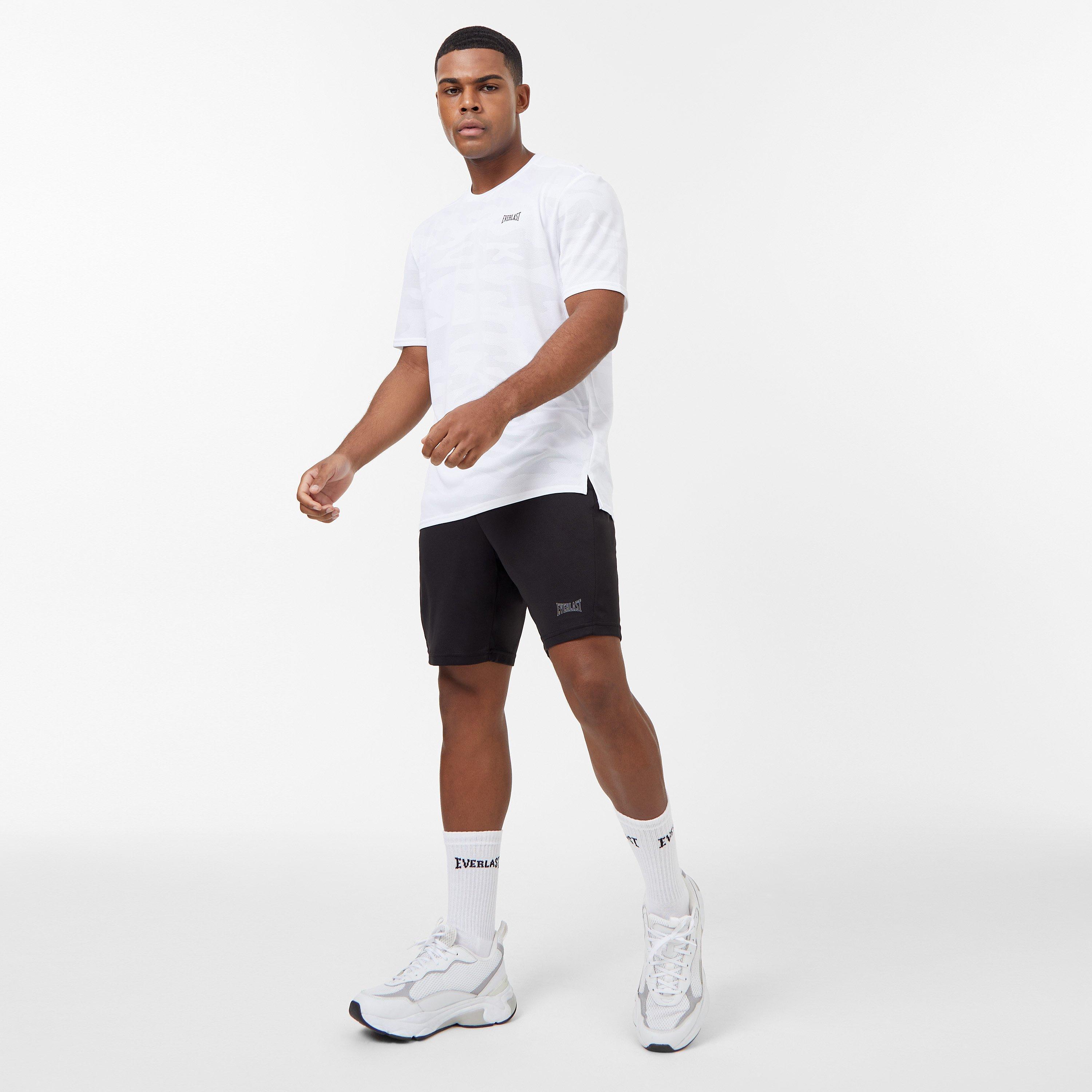 White - Everlast - Everlast Tech T-Shirt Mens - 4