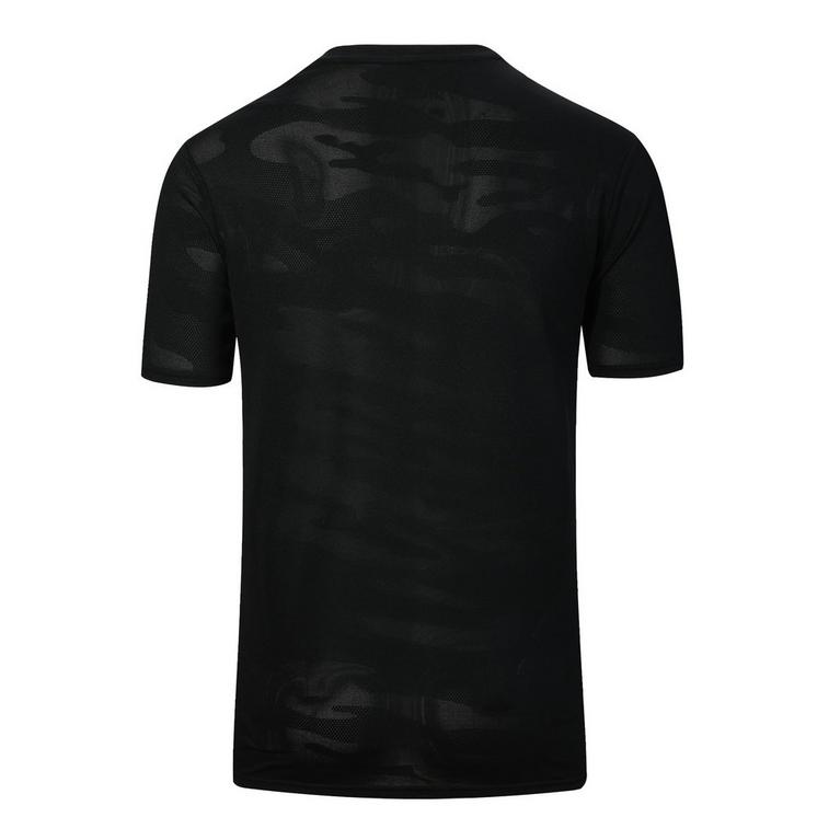 Noir - Everlast - Promodoro T shirt maille cotele col V grandes tailles Femmes - 8